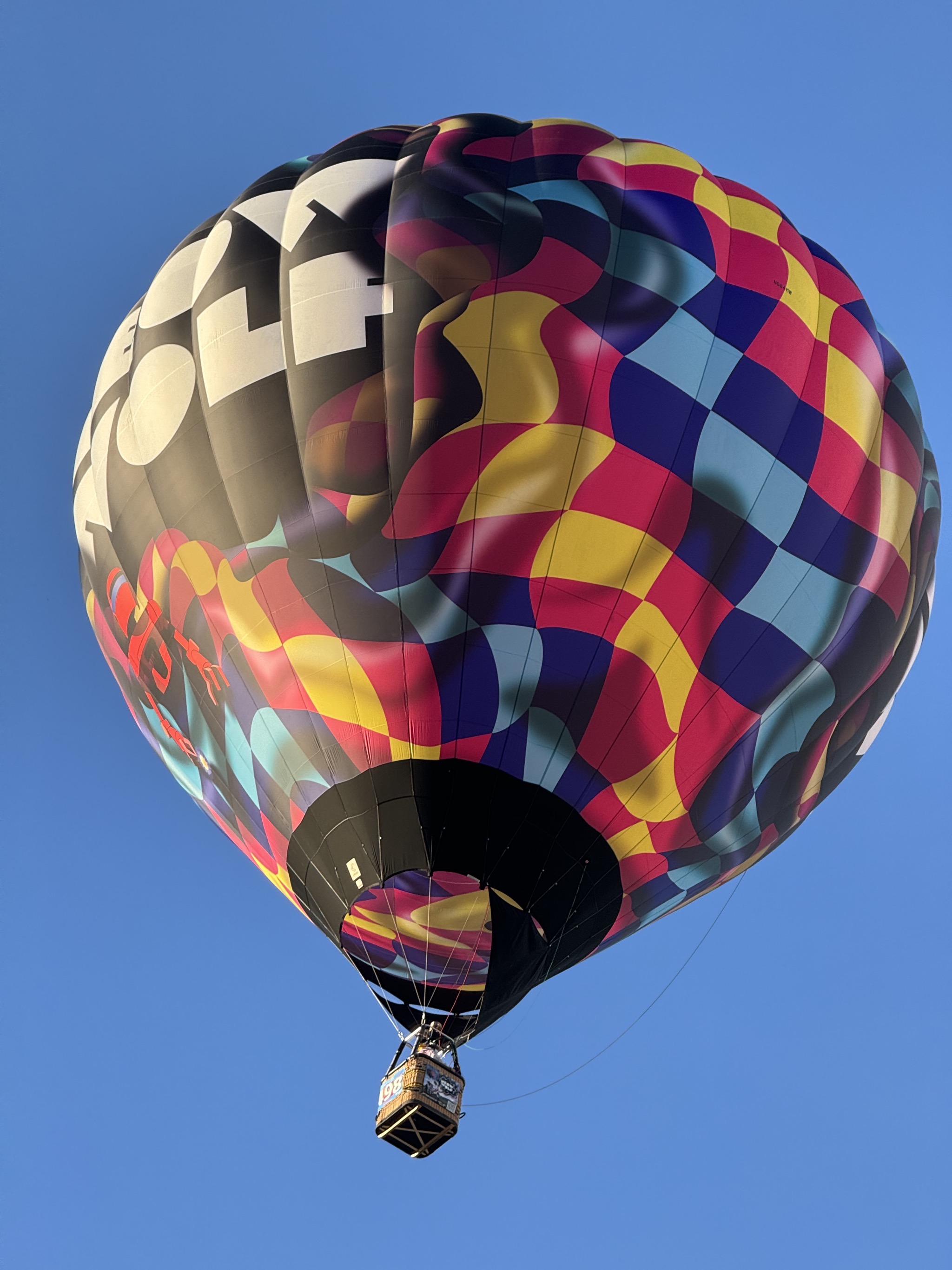 Balloons over RV lot