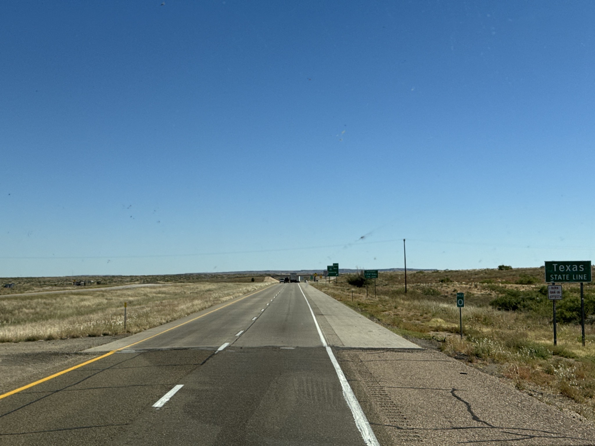 Texas state line