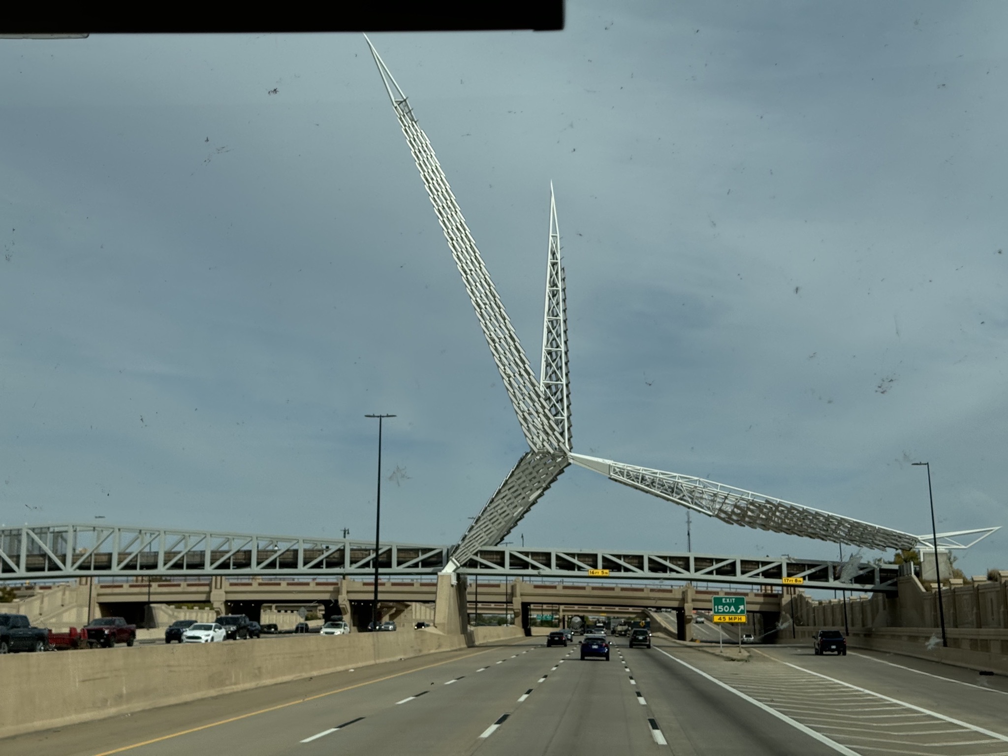 Interesting bridge art