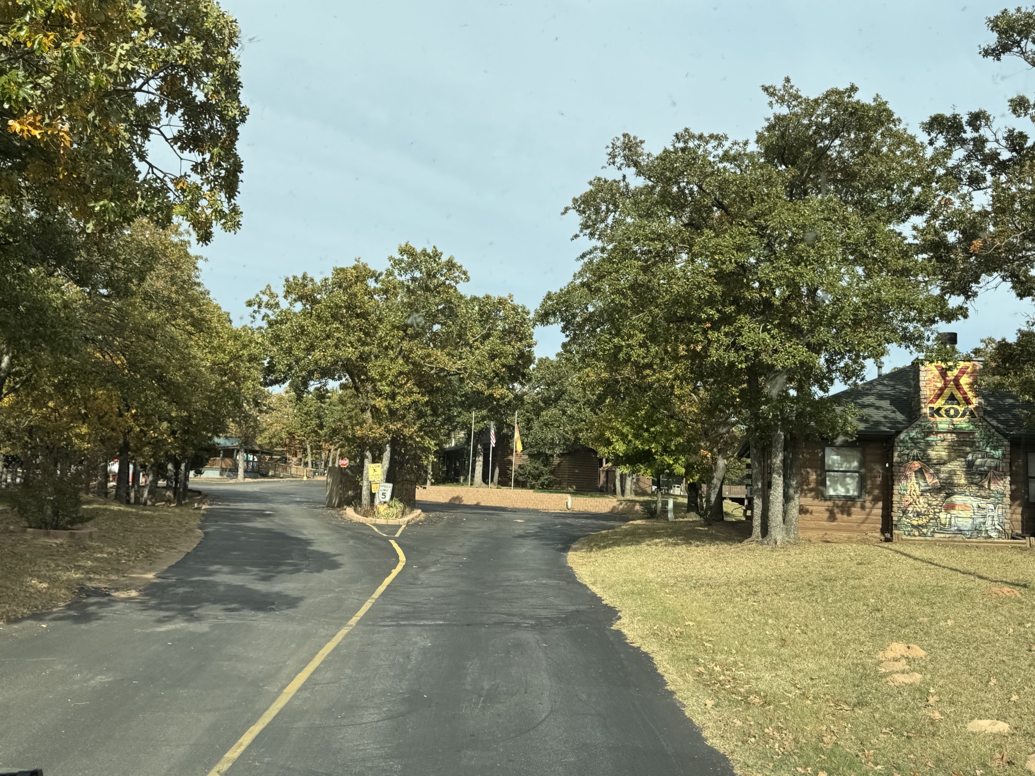 KOA entrance