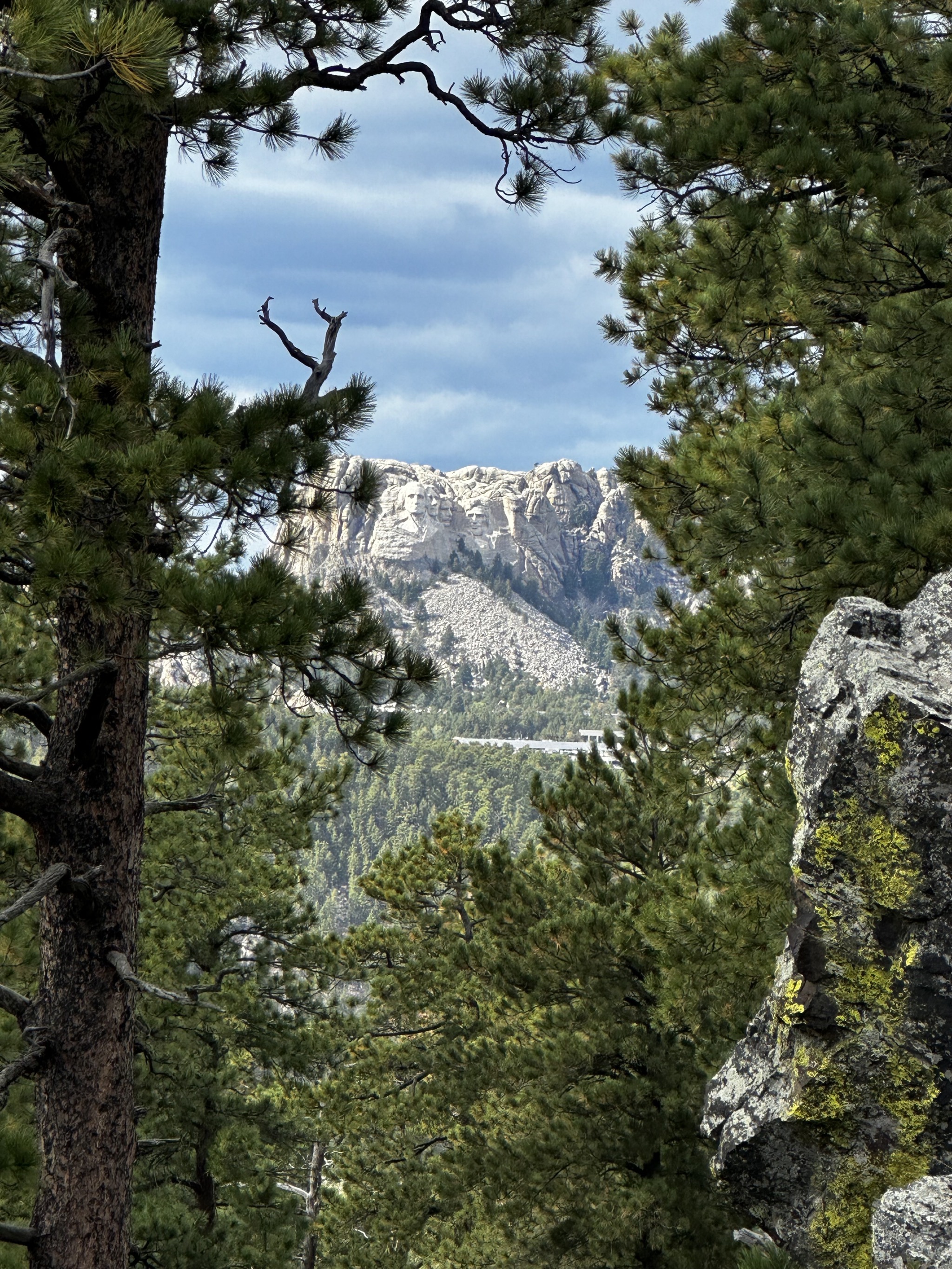 Mount Rushmore view