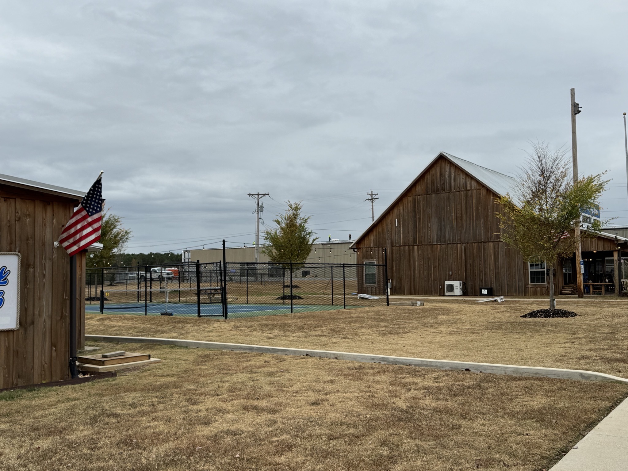 Pickleball court