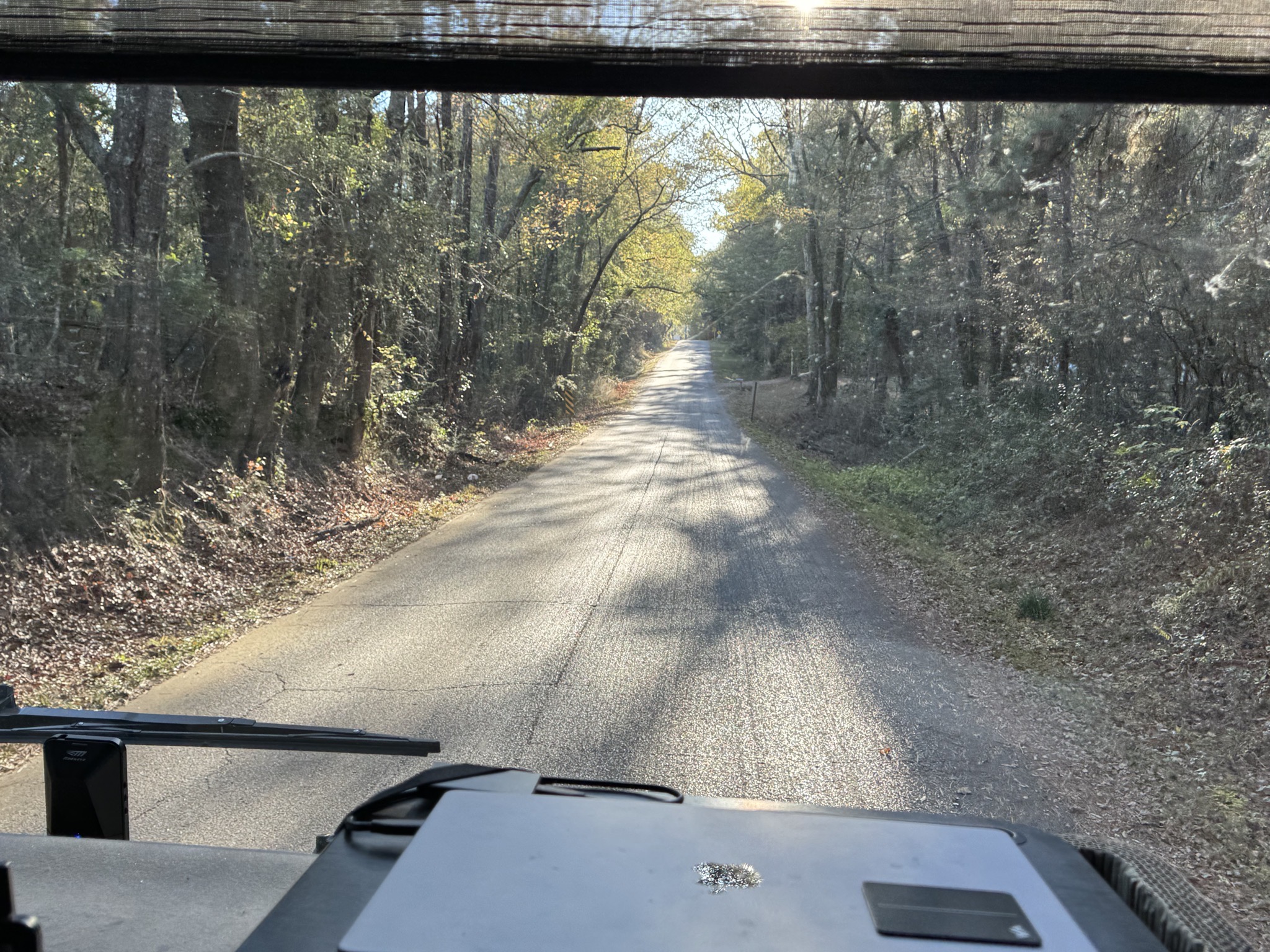 Narrower road