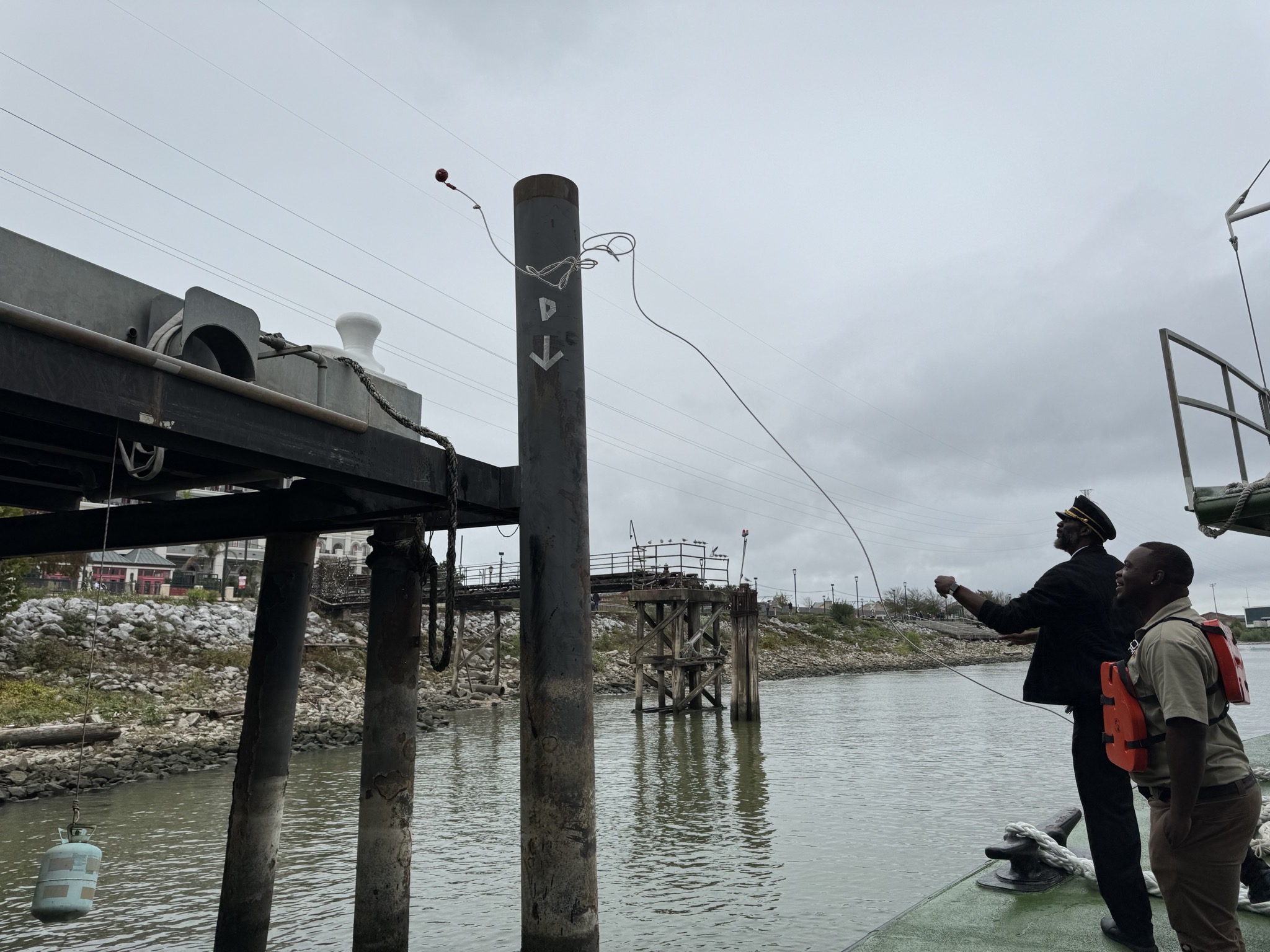 Throwing a line