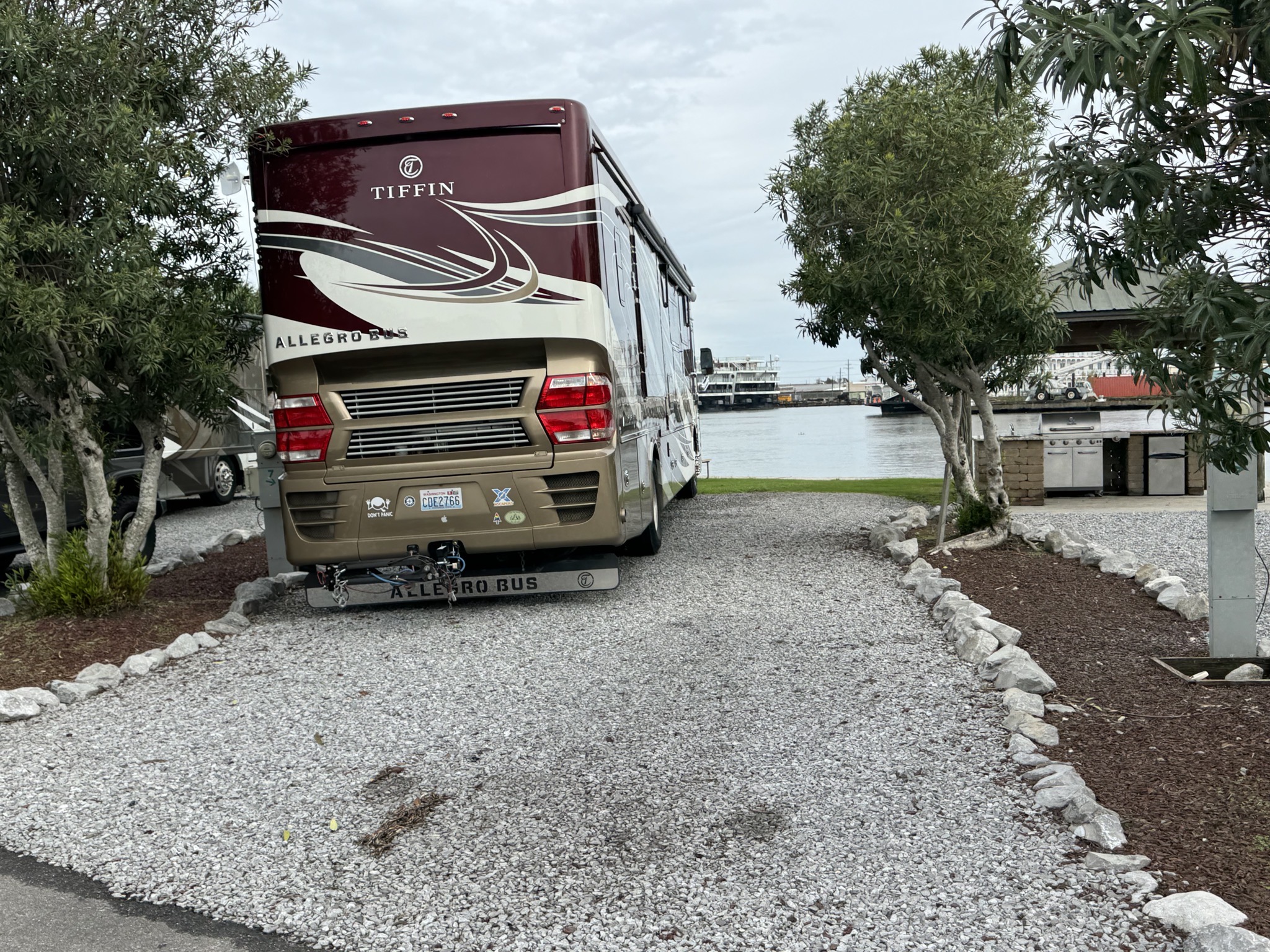 Preparing to leave our site