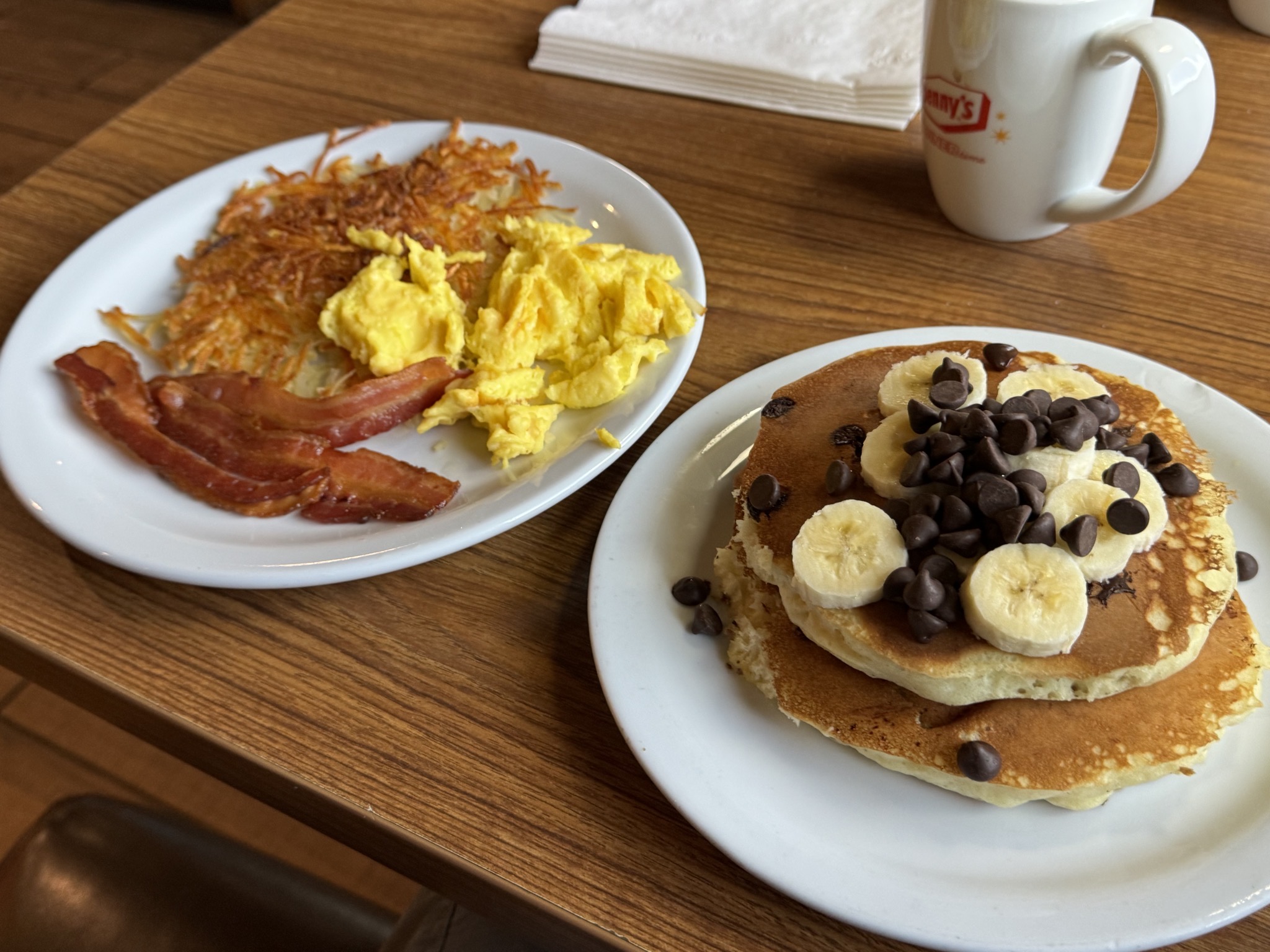 Breakfast for lunch