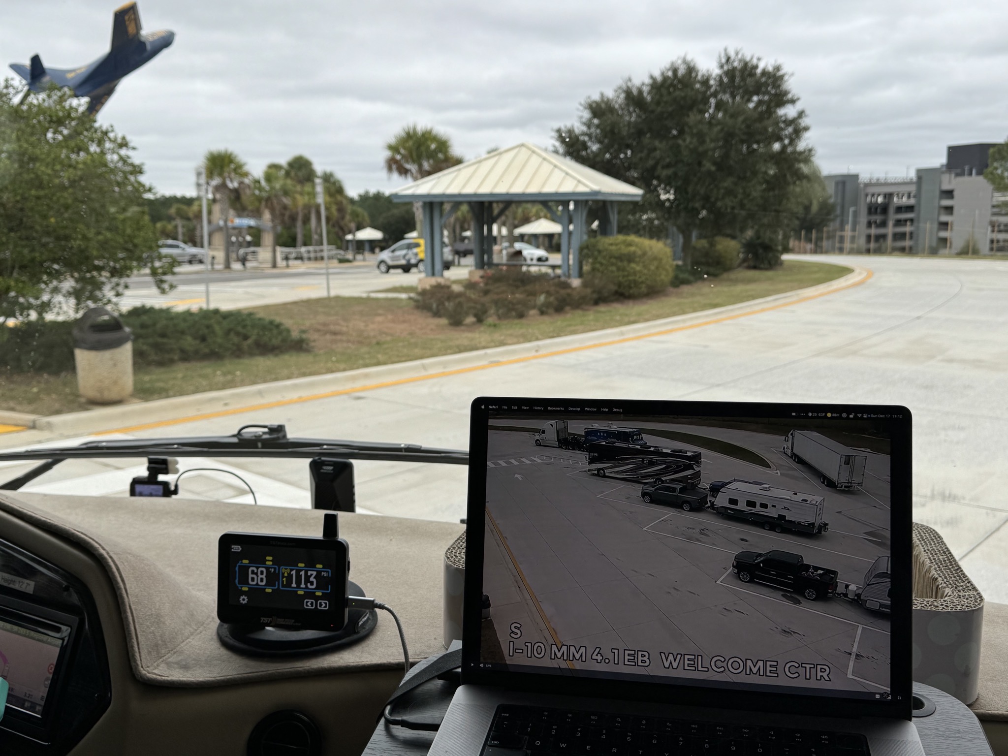 Welcome center rest stop