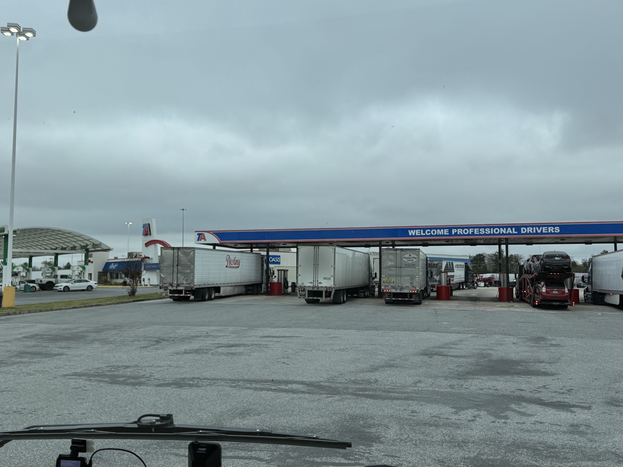 Fuel stop