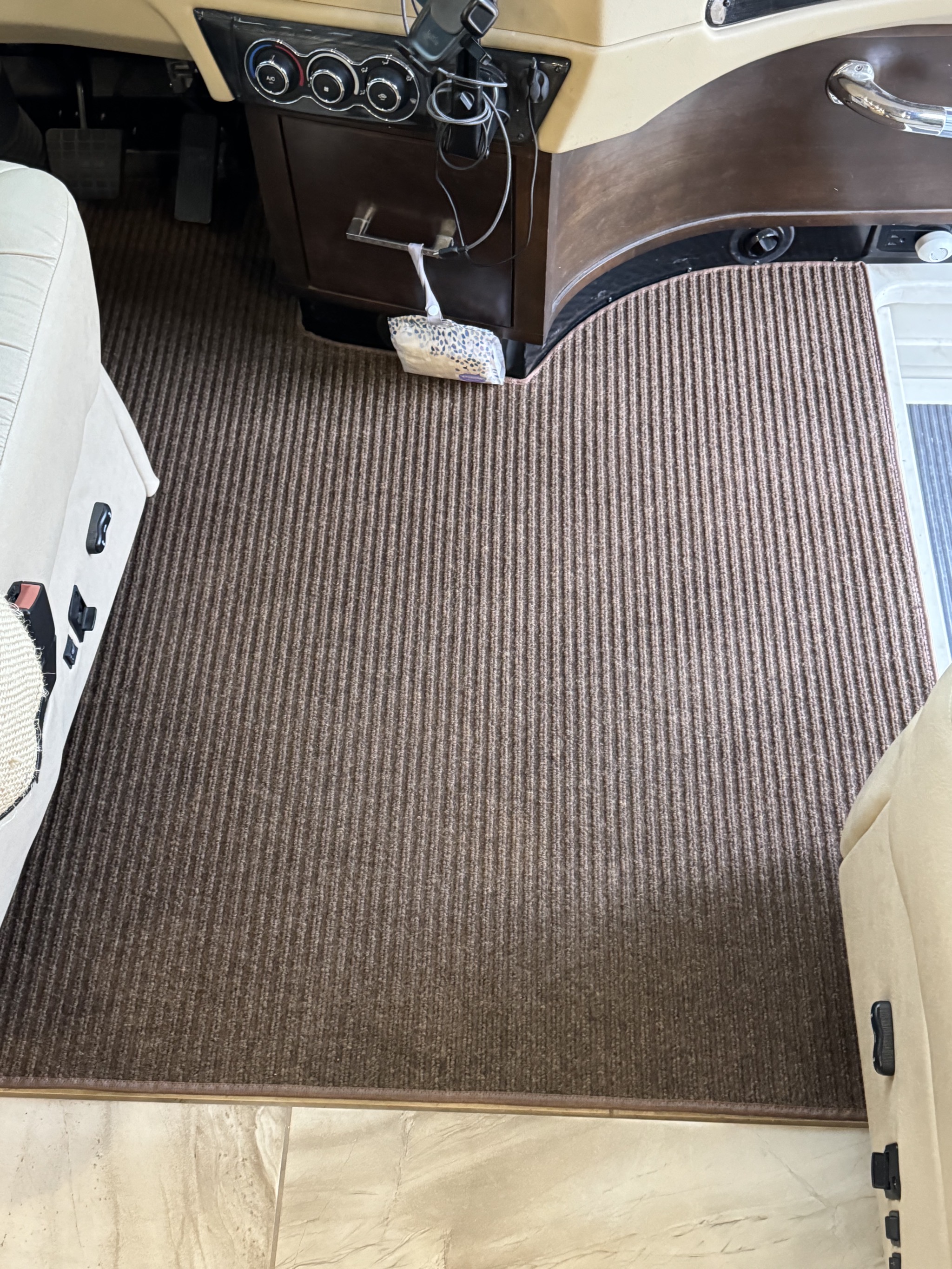 Cockpit carpet