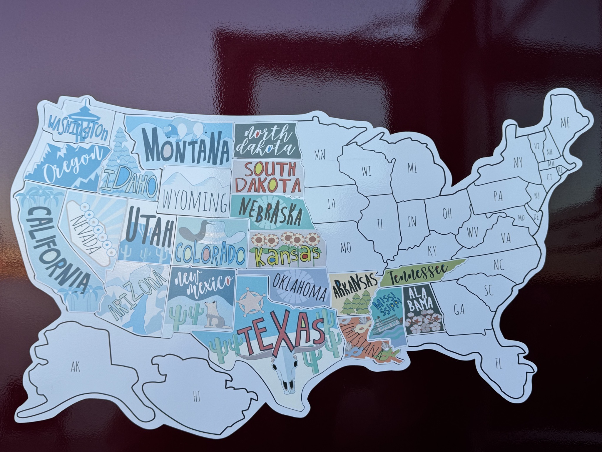 States map