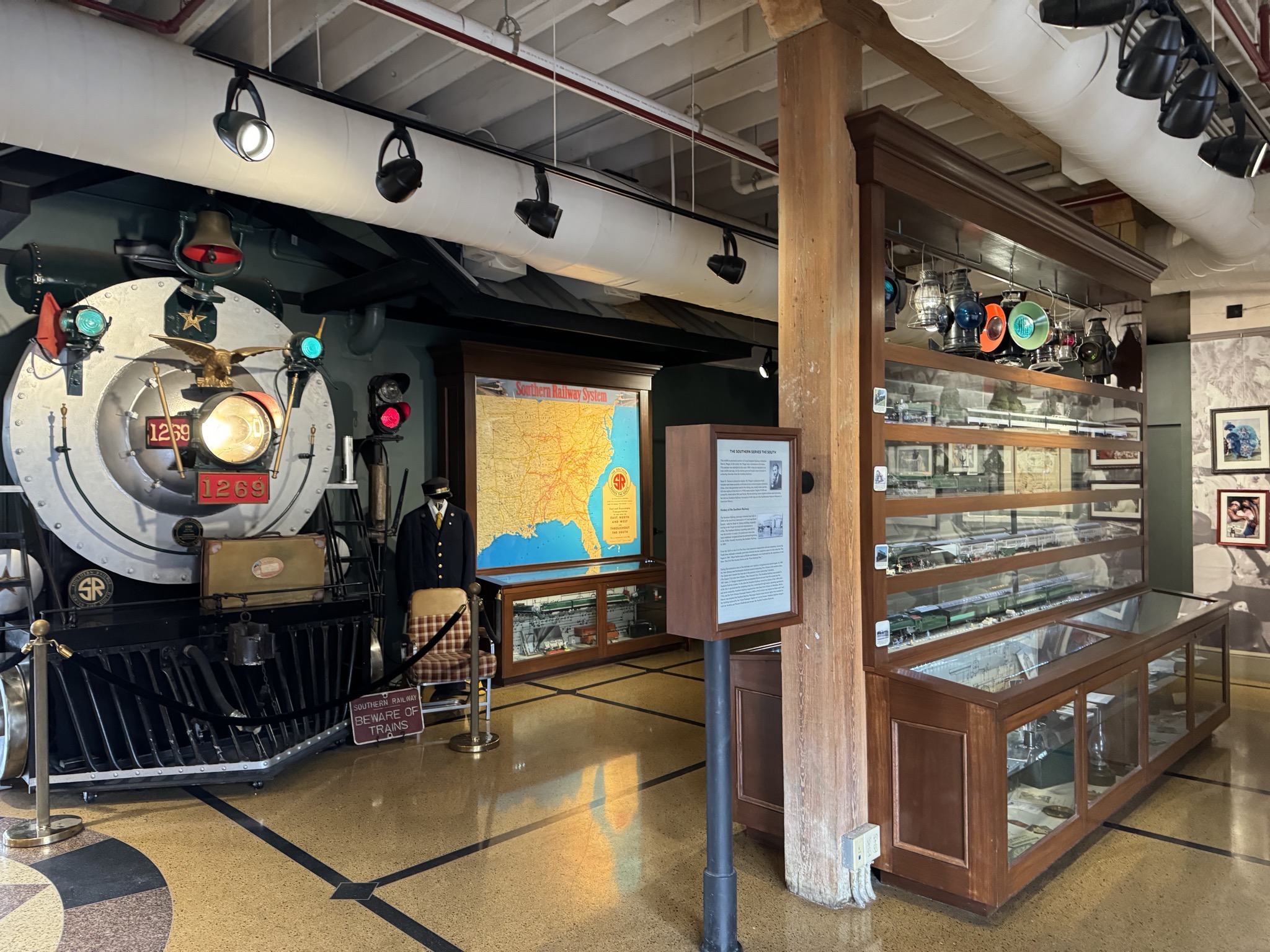 Train exhibits