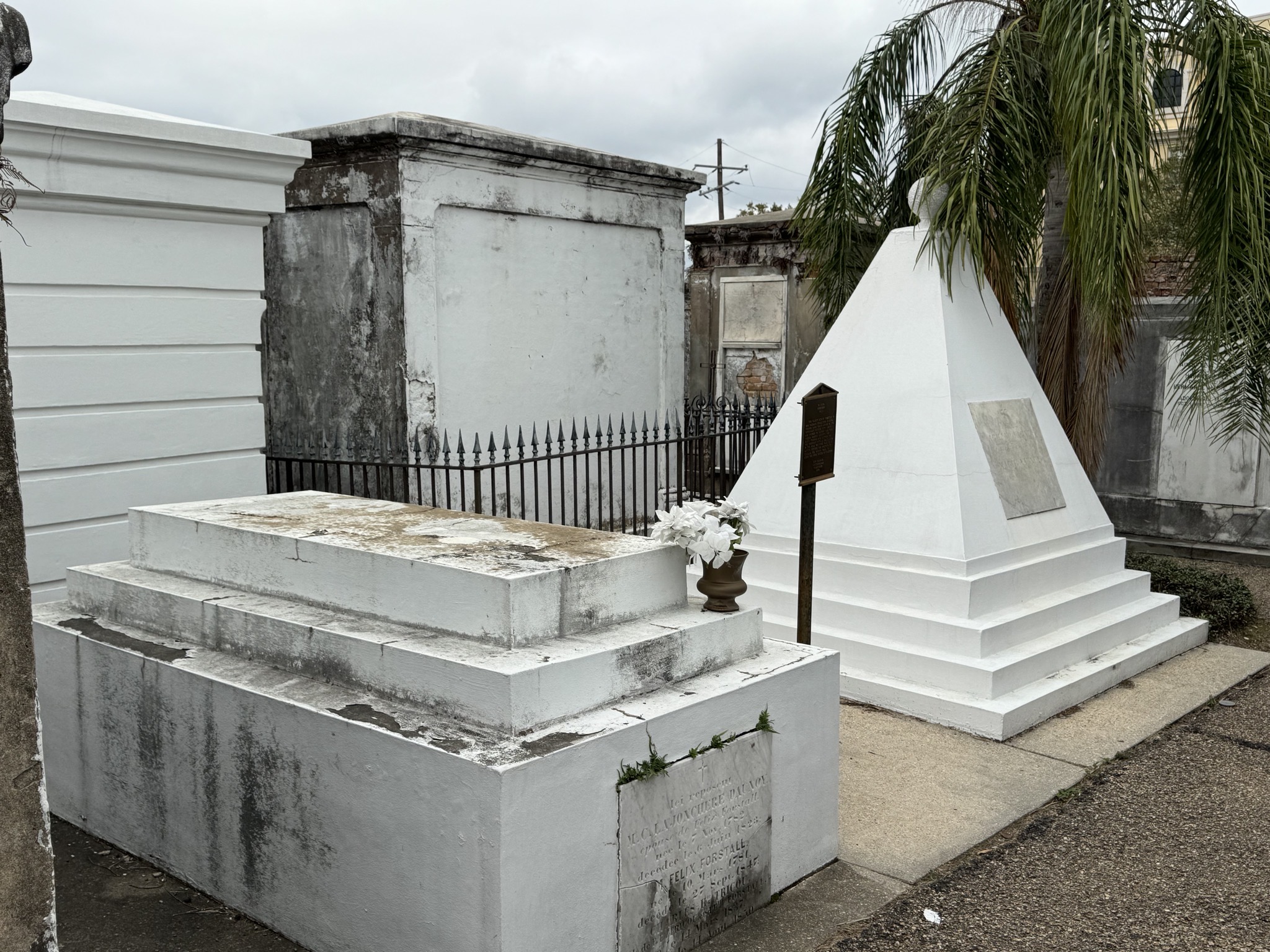 Cemetery tombs