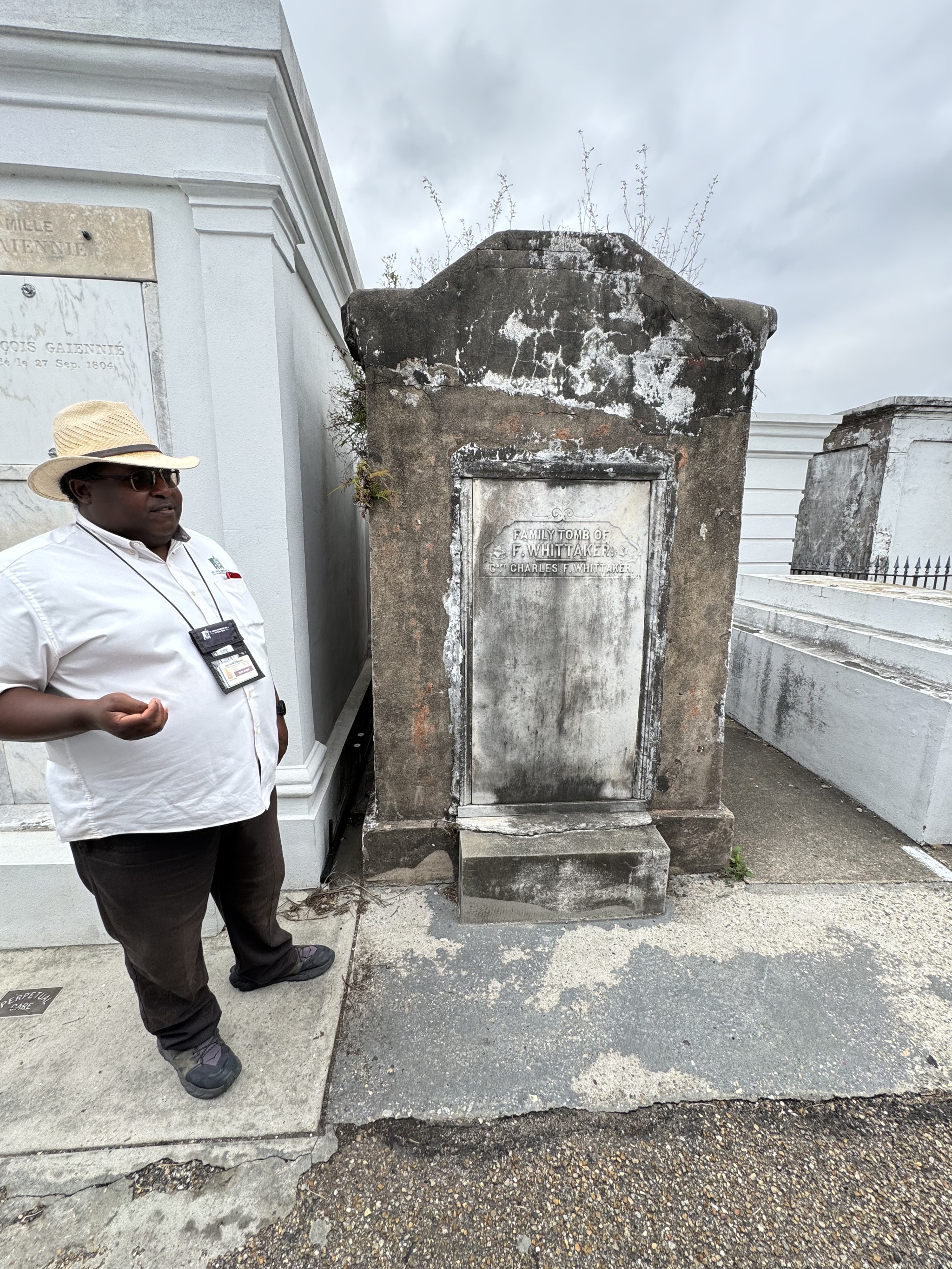 Cemetery tombs