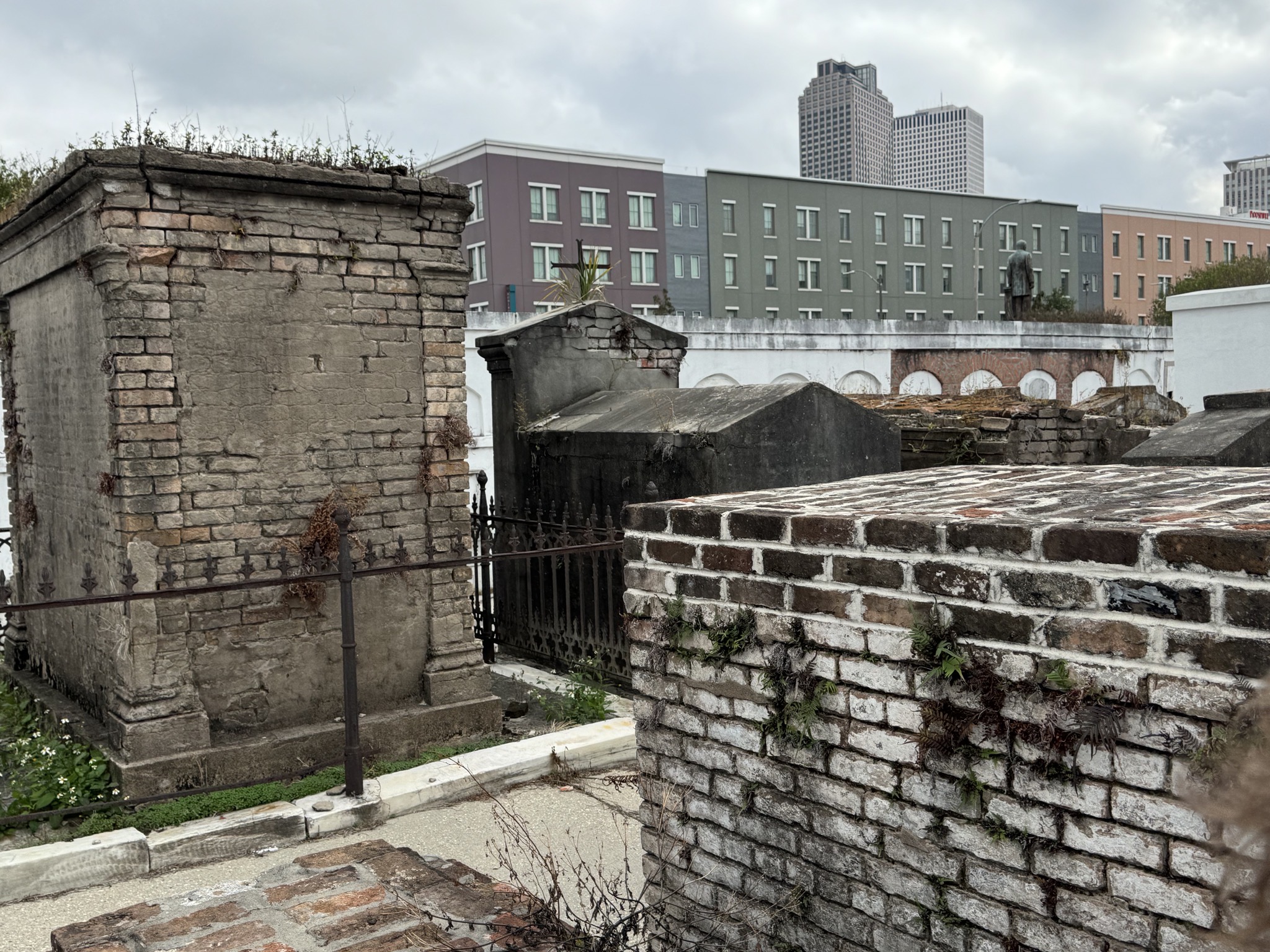 Cemetery tombs