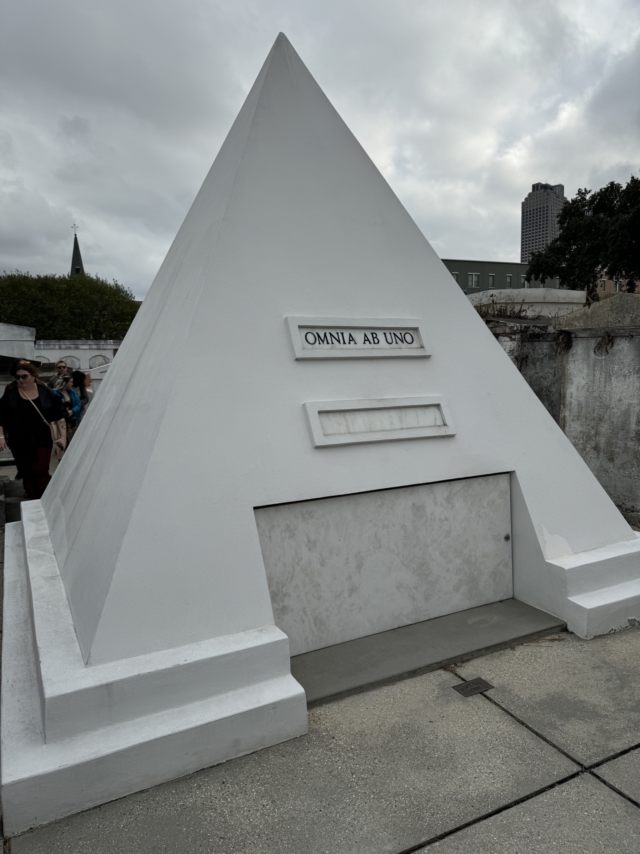Cemetery tombs