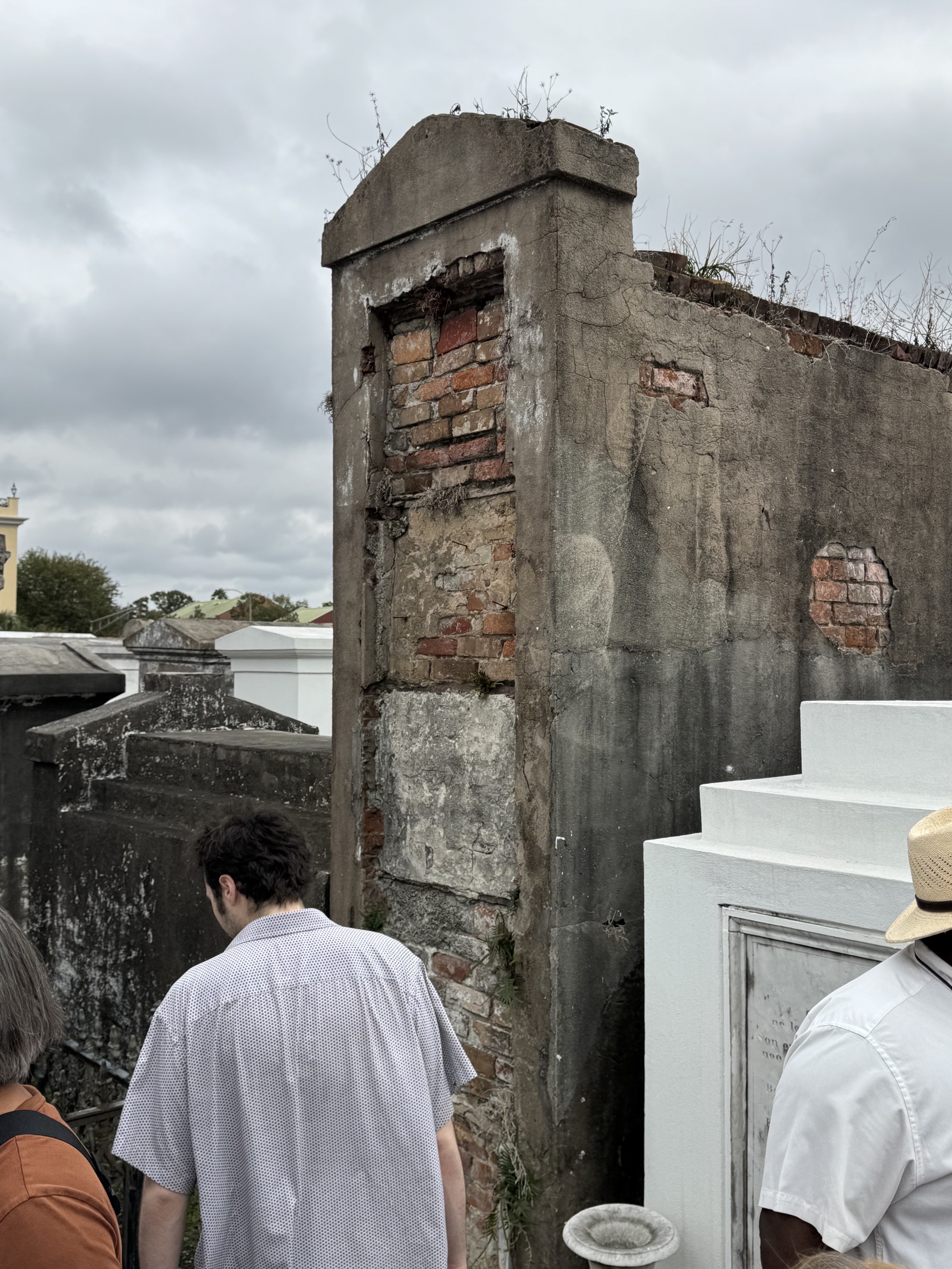 Cemetery tombs