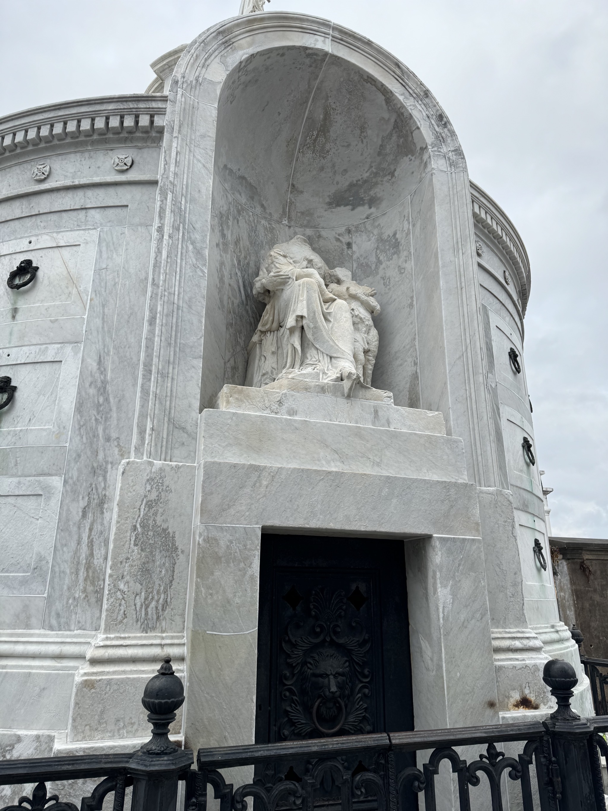 Cemetery tombs