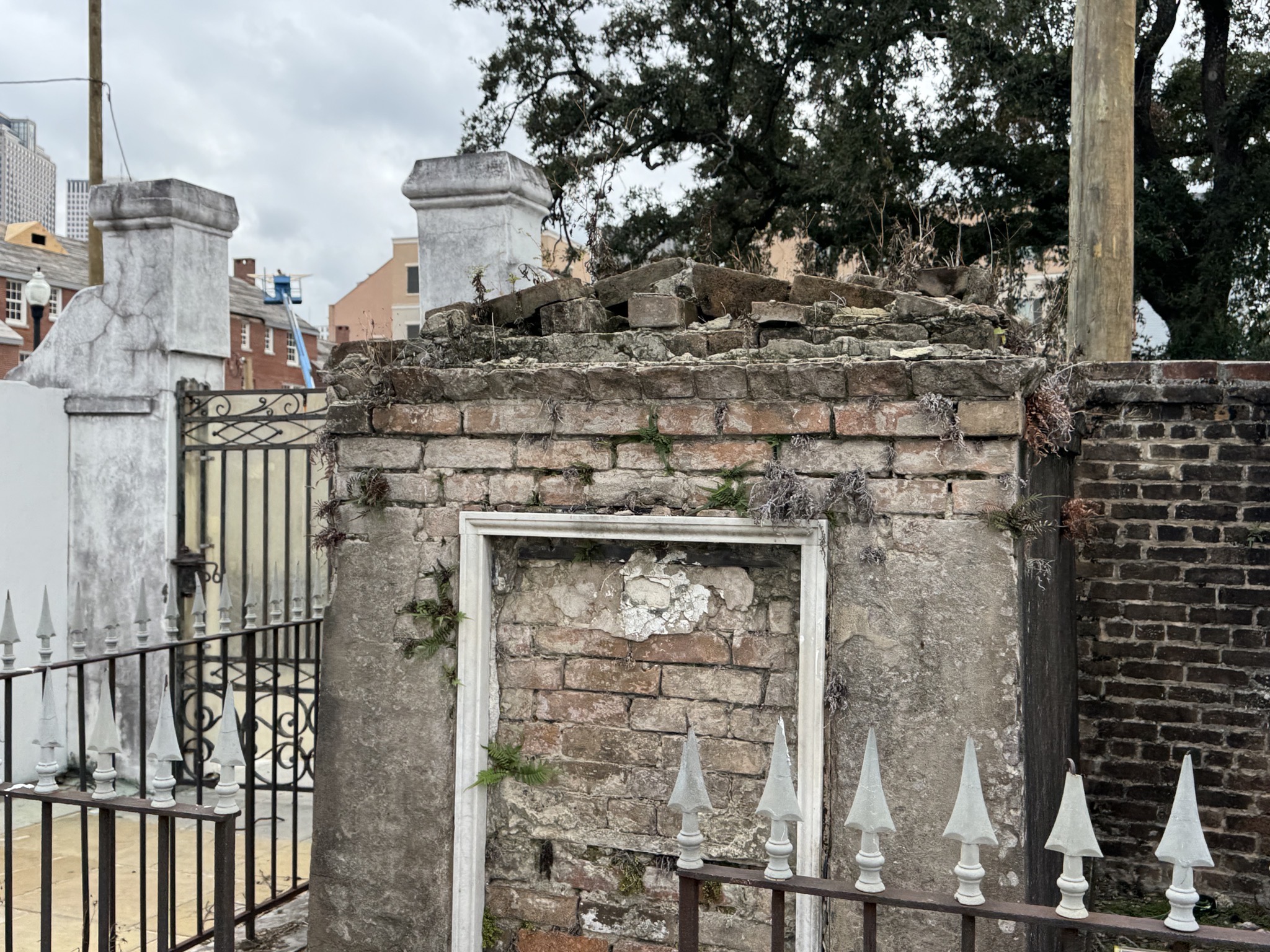 Cemetery tombs