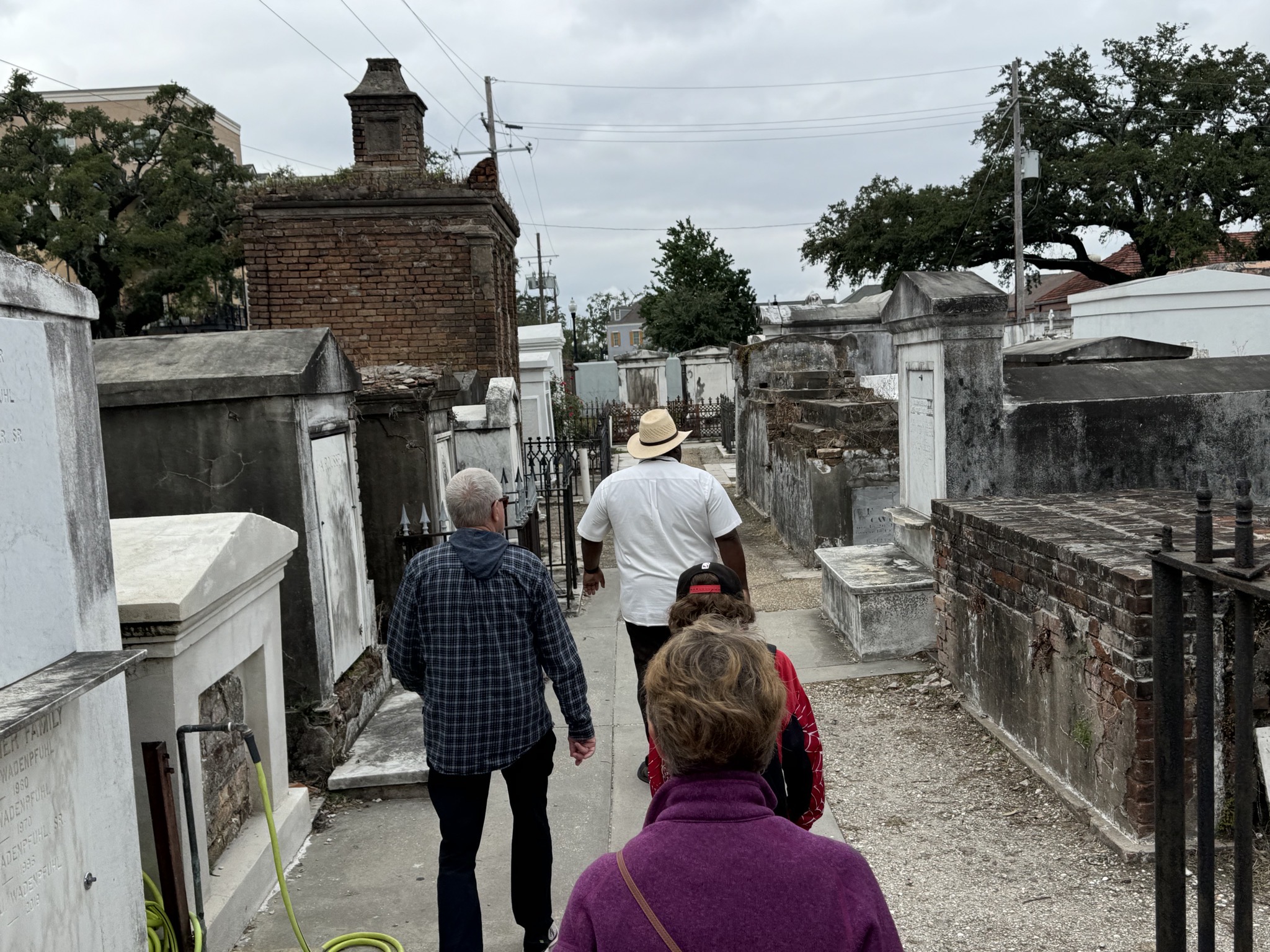 Cemetery tombs