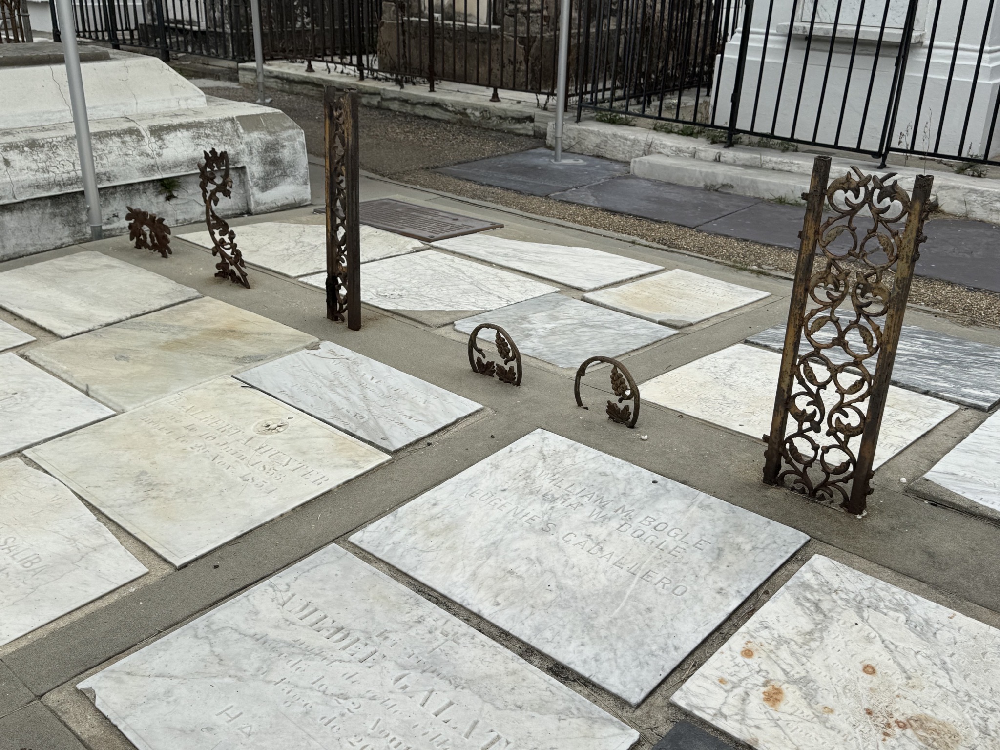 Cemetery tombs