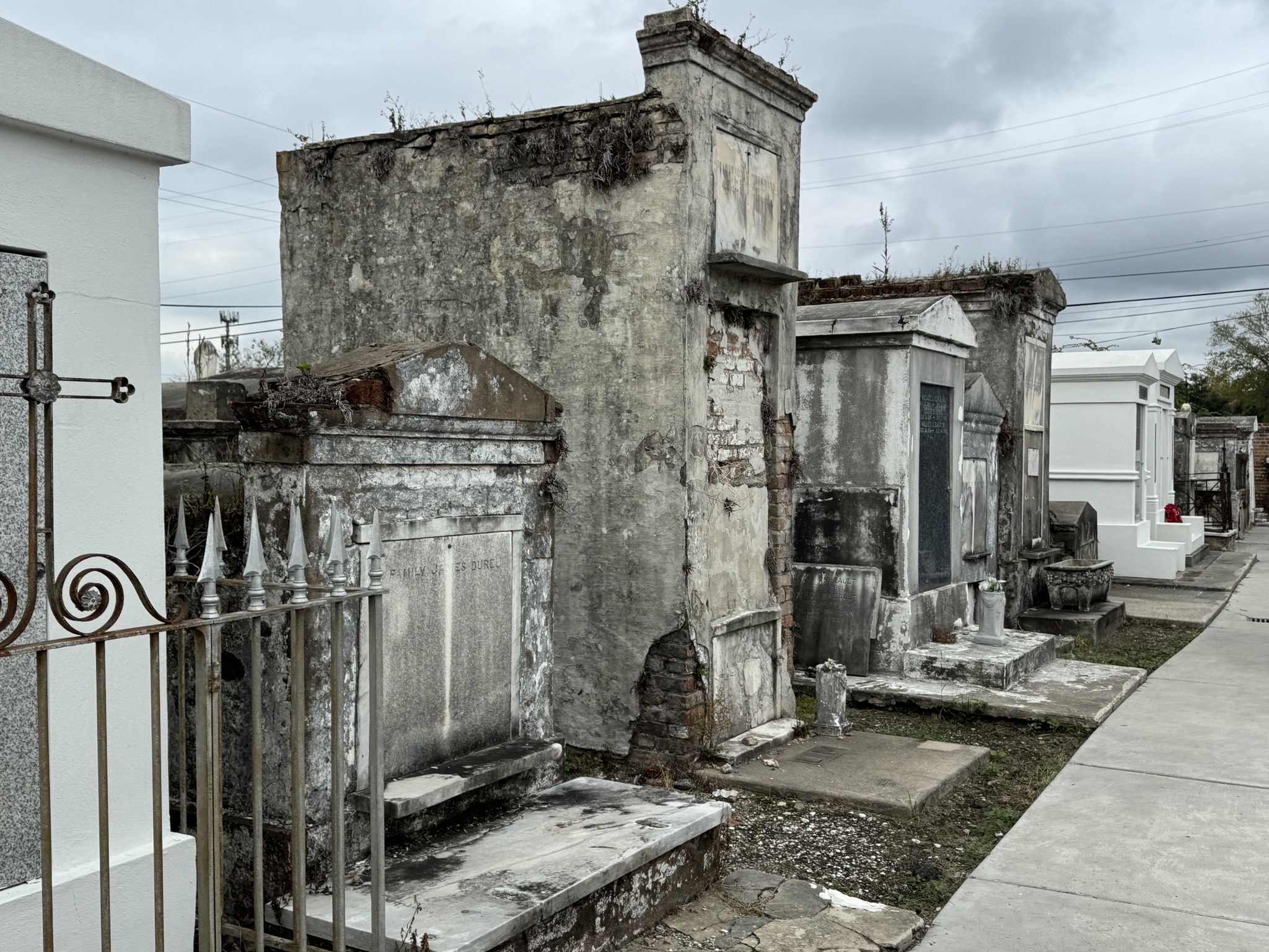 Cemetery tombs