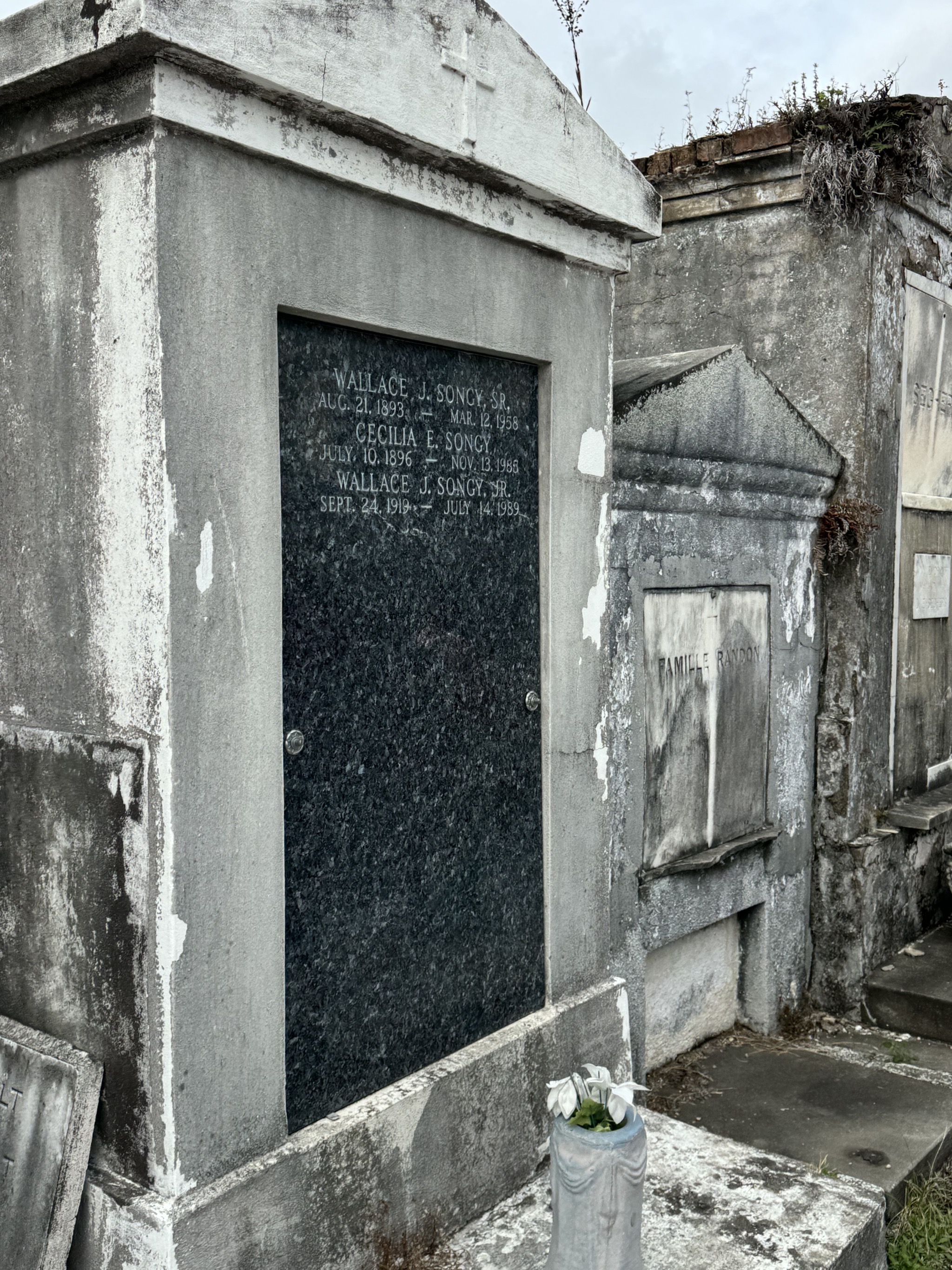 Cemetery tombs