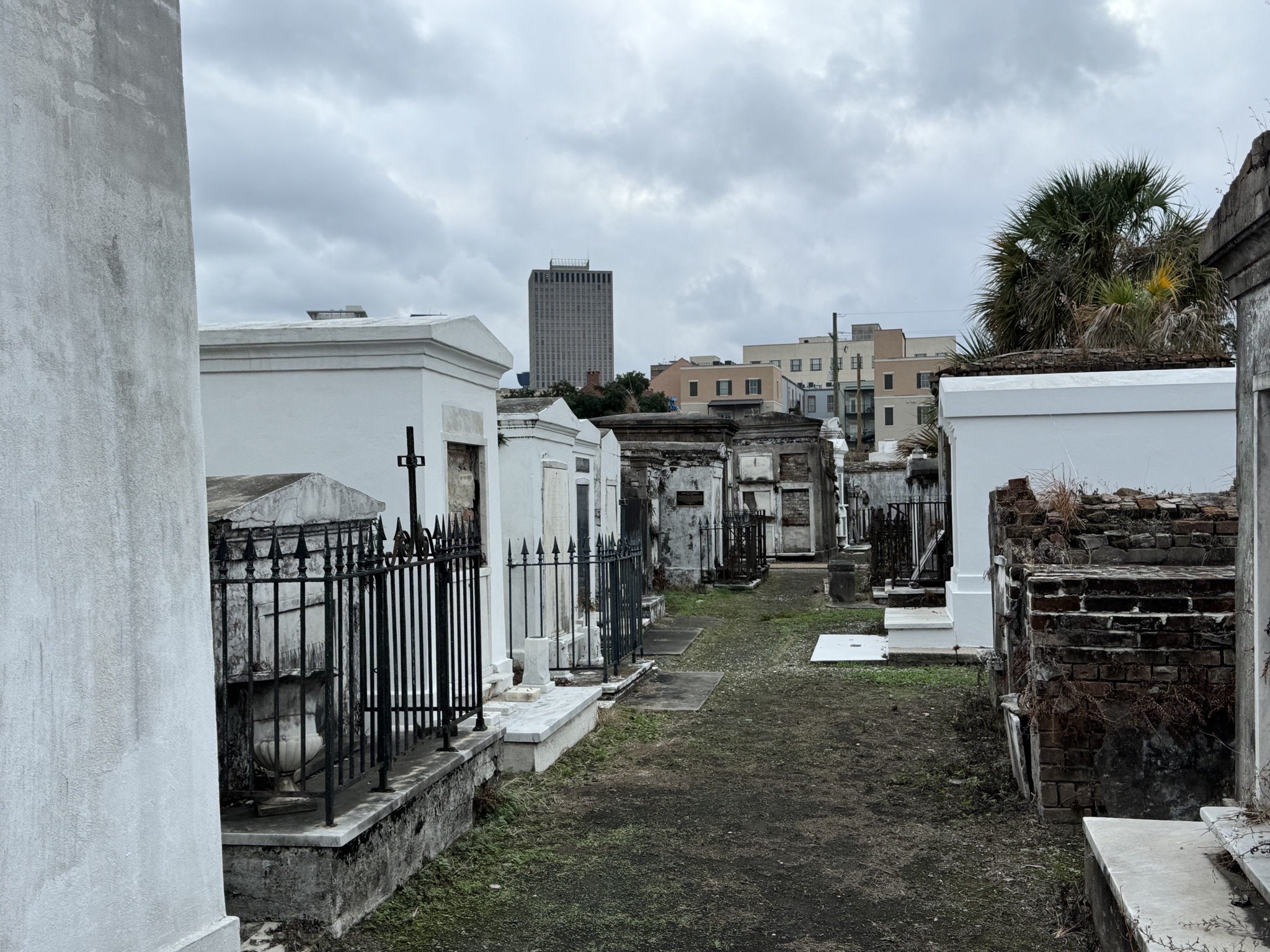 Cemetery tombs