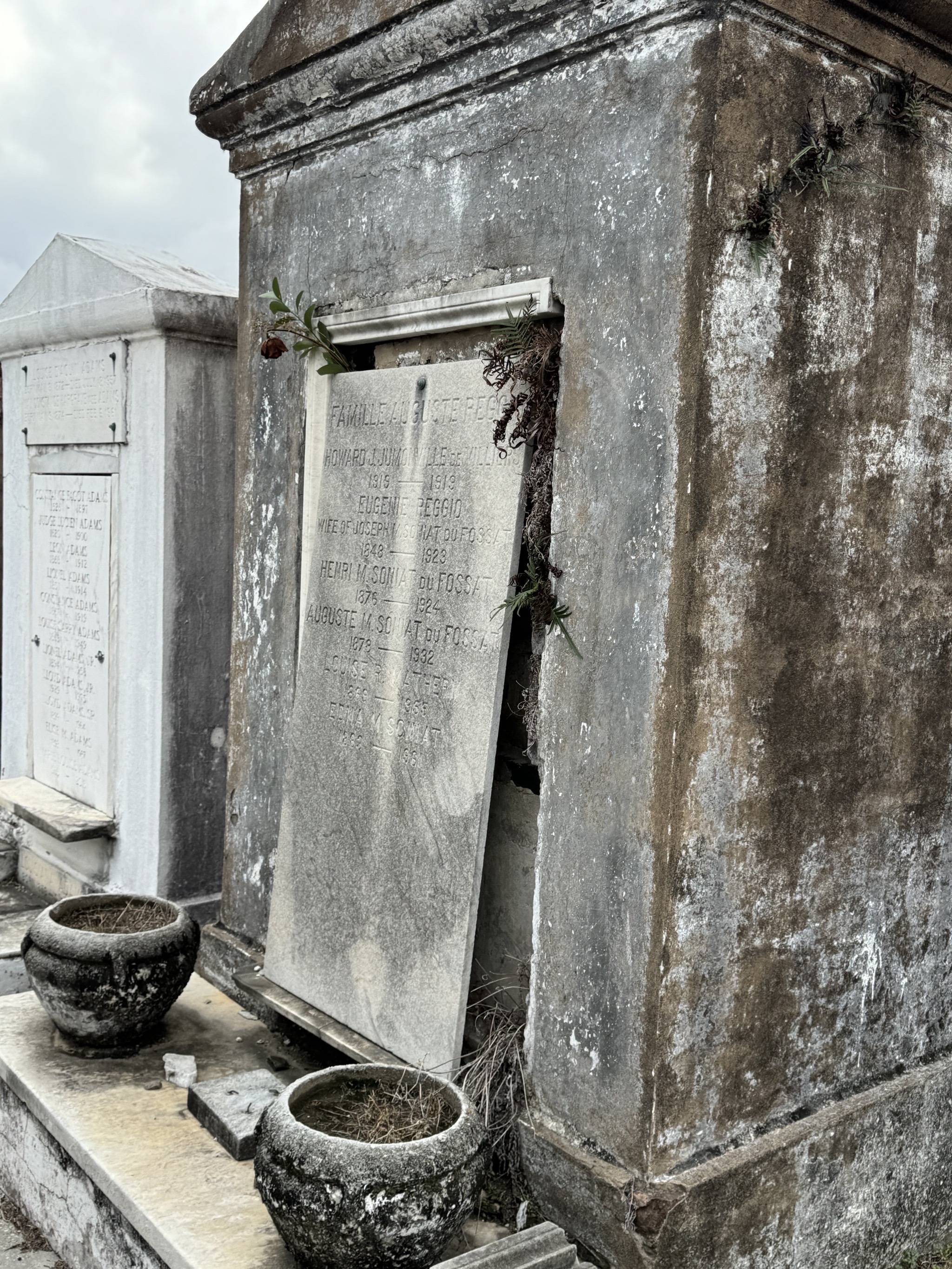 Cemetery tombs