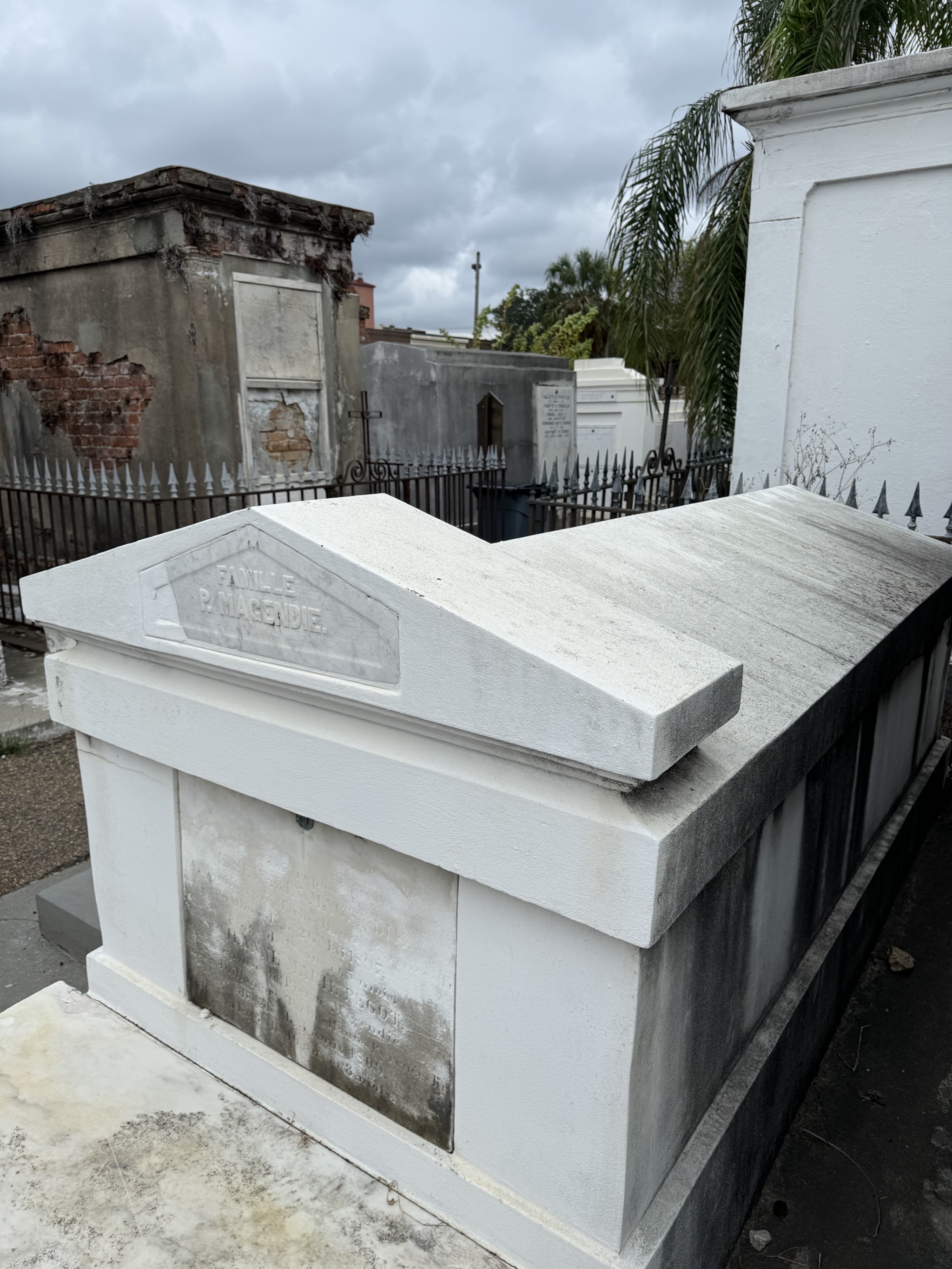 Cemetery tombs