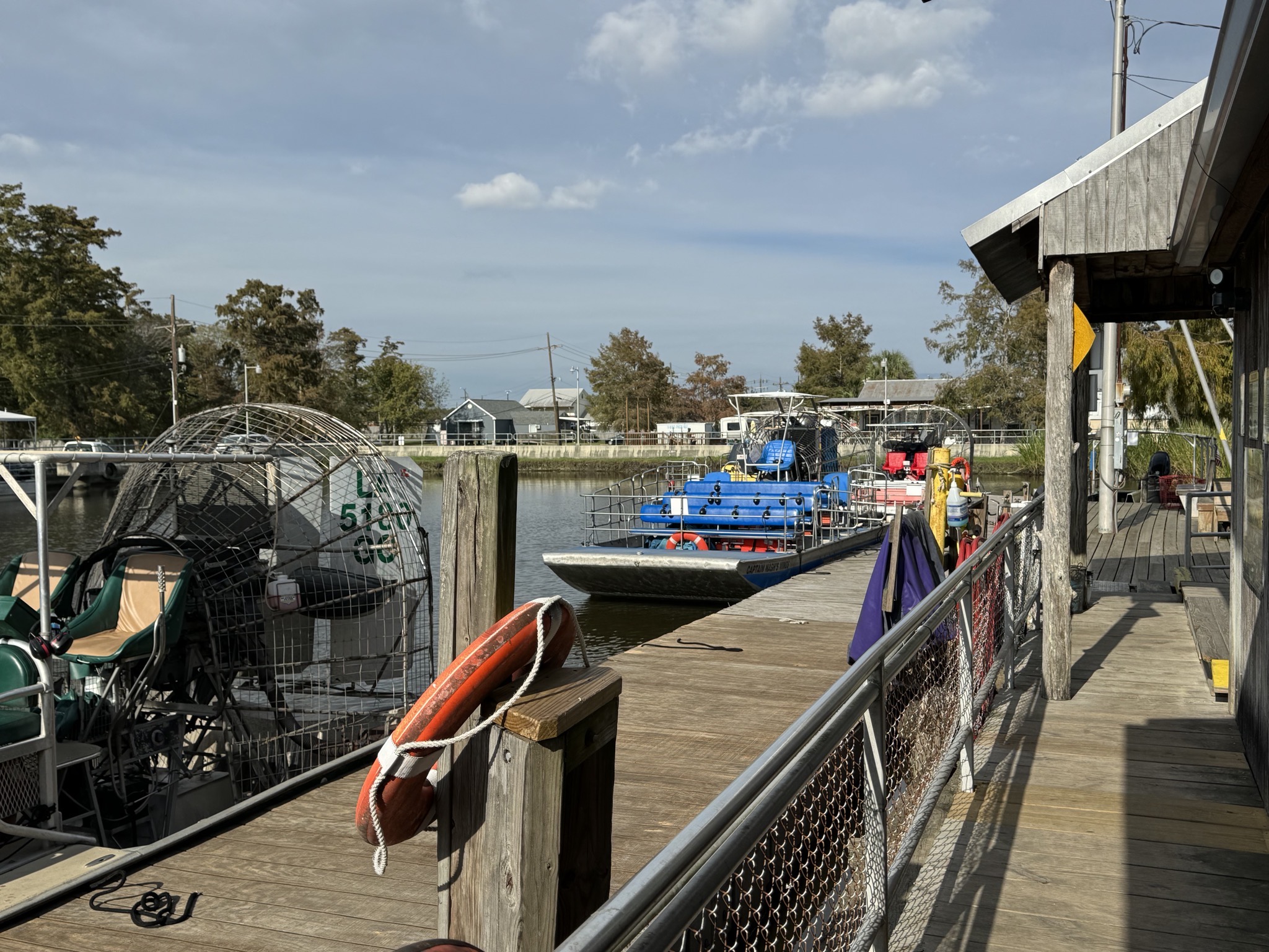 Larger airboat
