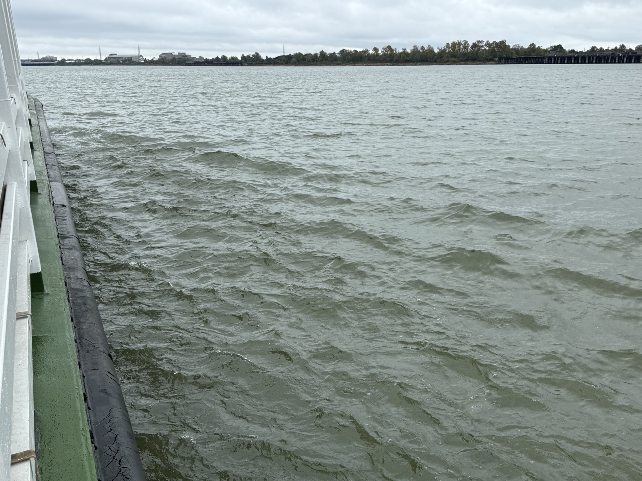 Near the waterline