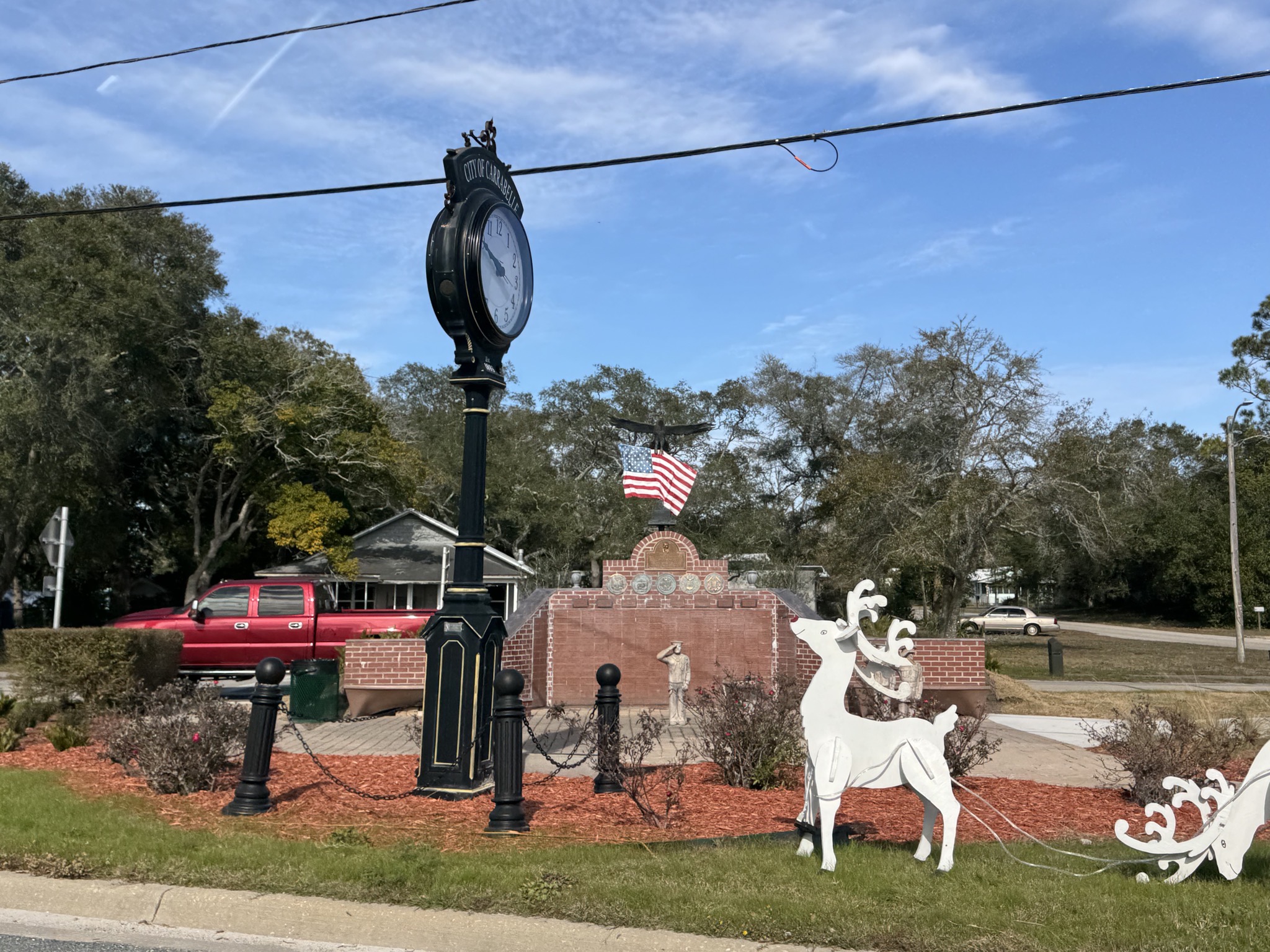 Clock and memorial
