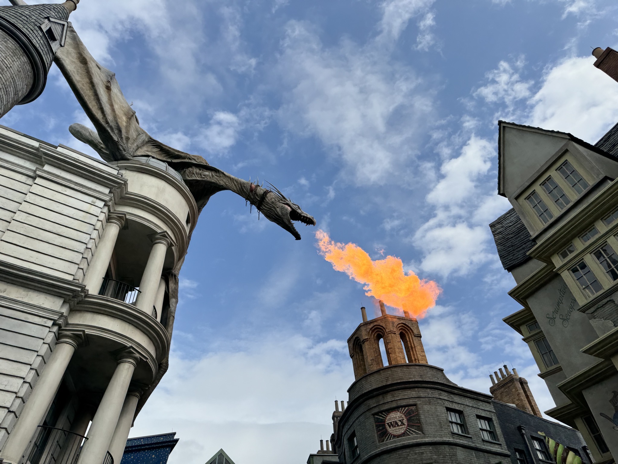 Diagon Alley dragon
