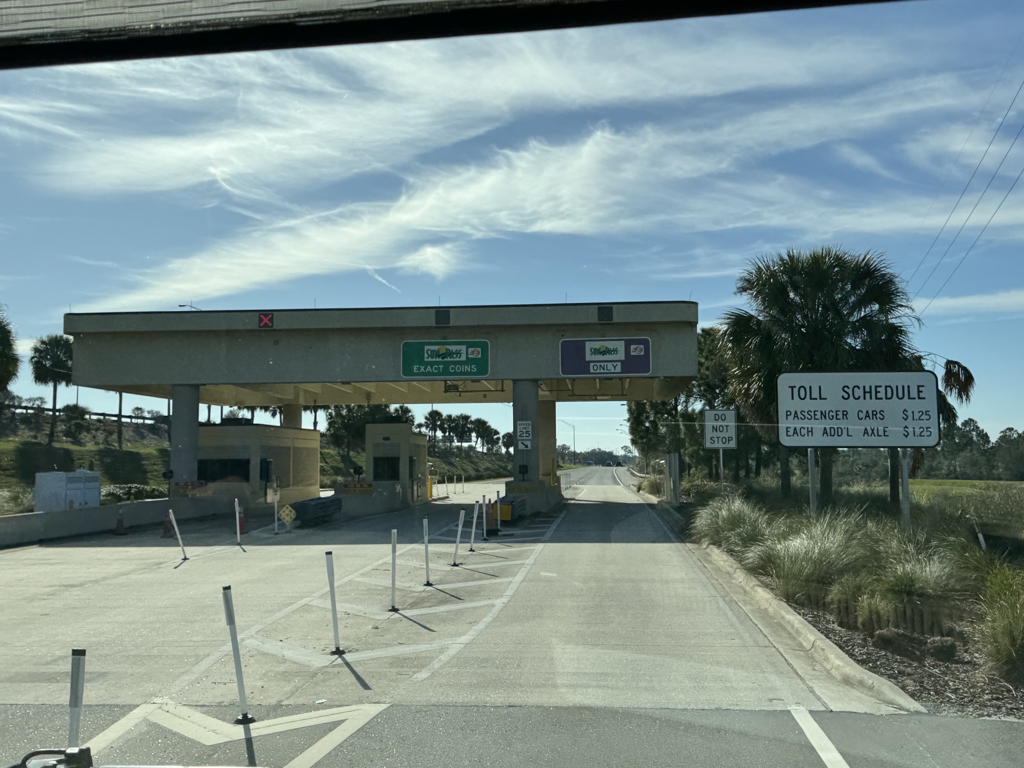 Toll plaza