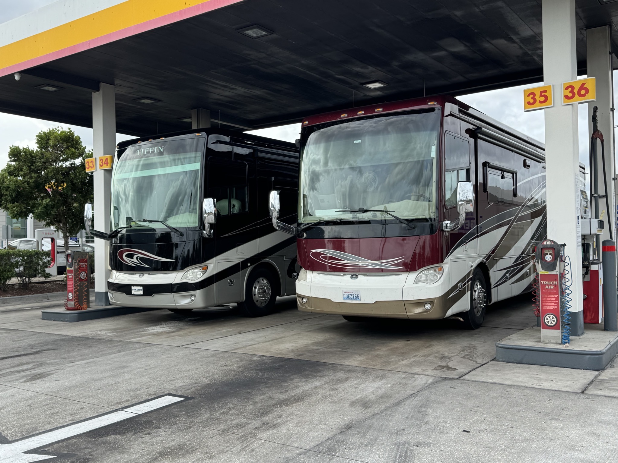 Fuel stop