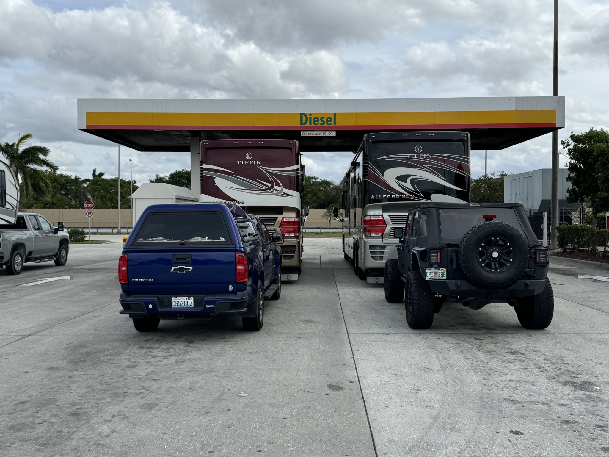 Fuel stop
