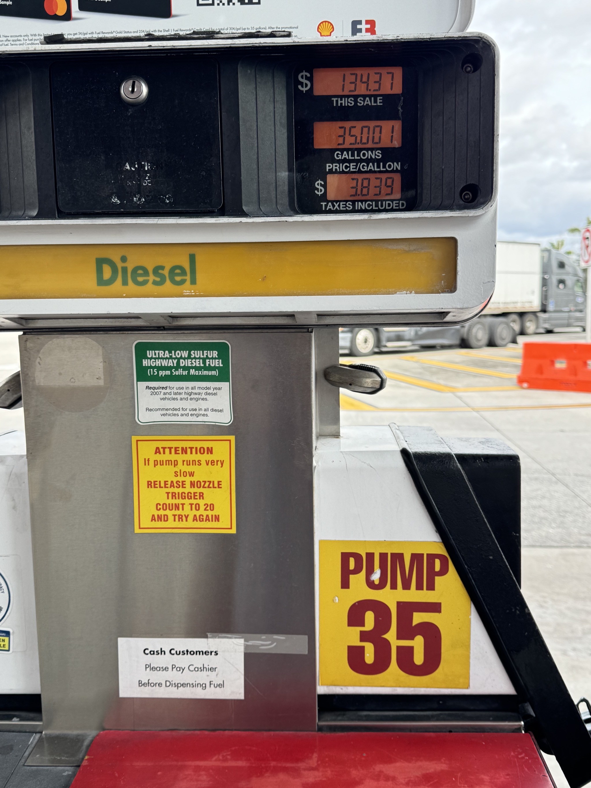 Fuel stop