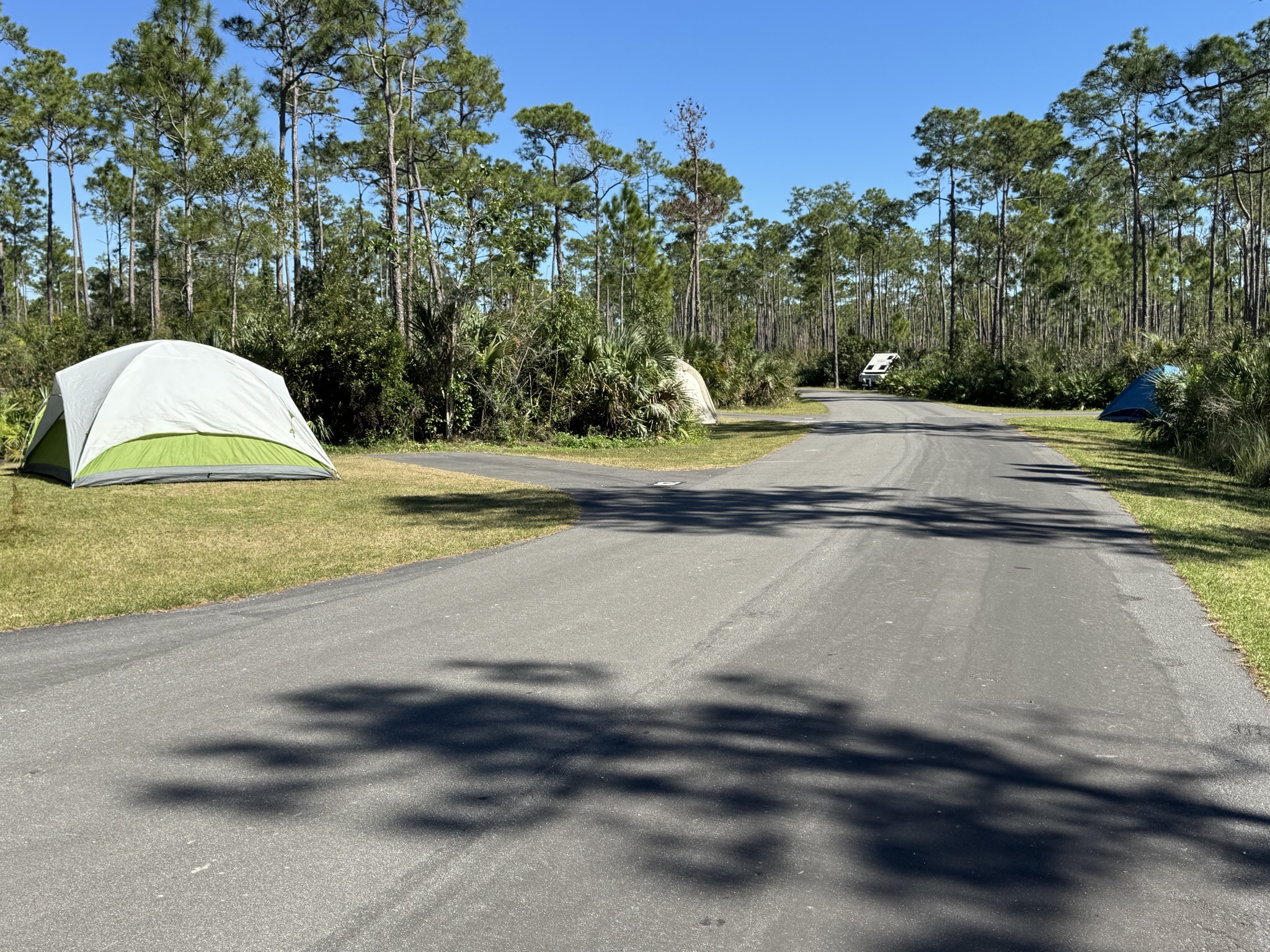 Tent sites