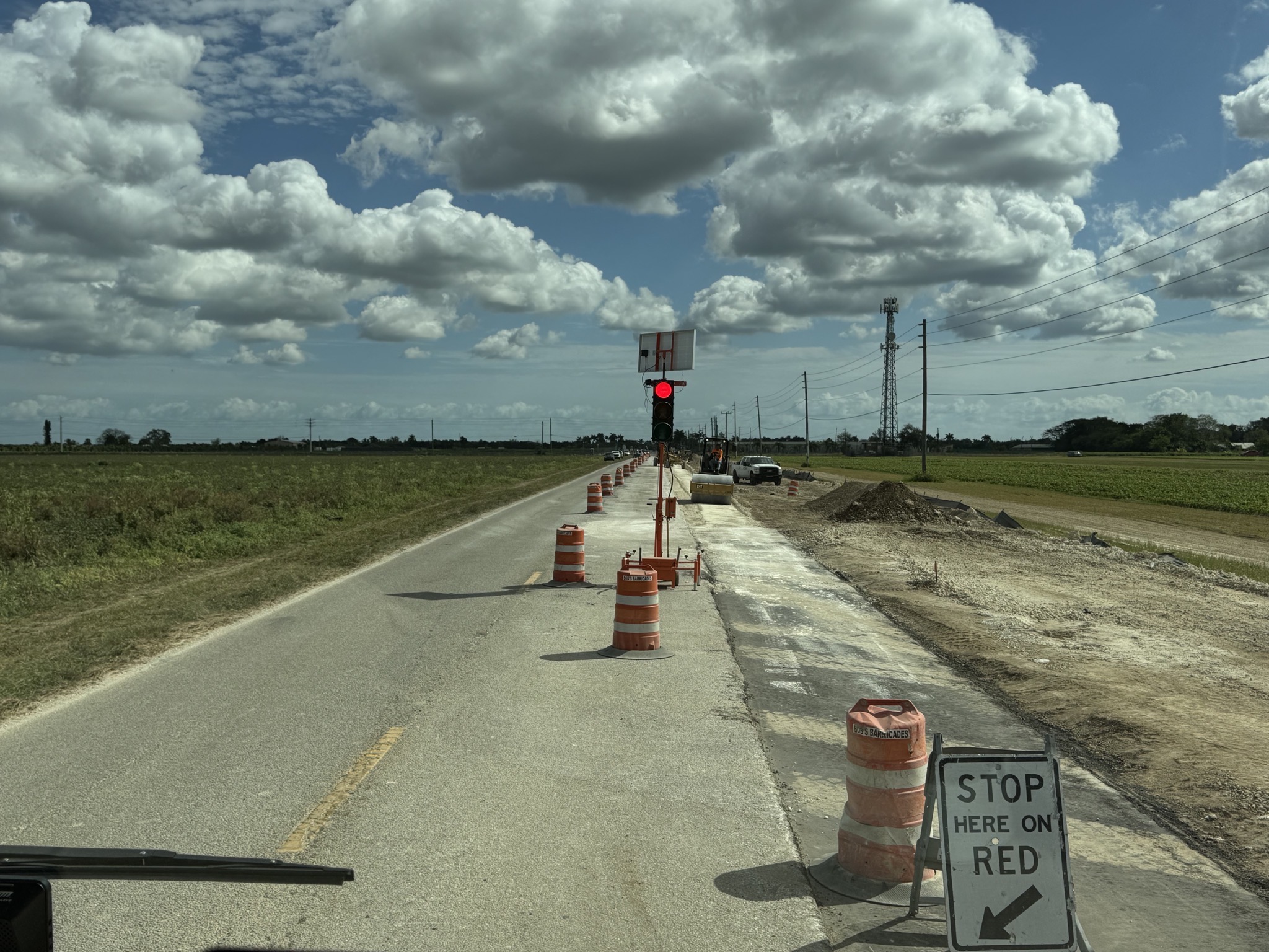 Road works