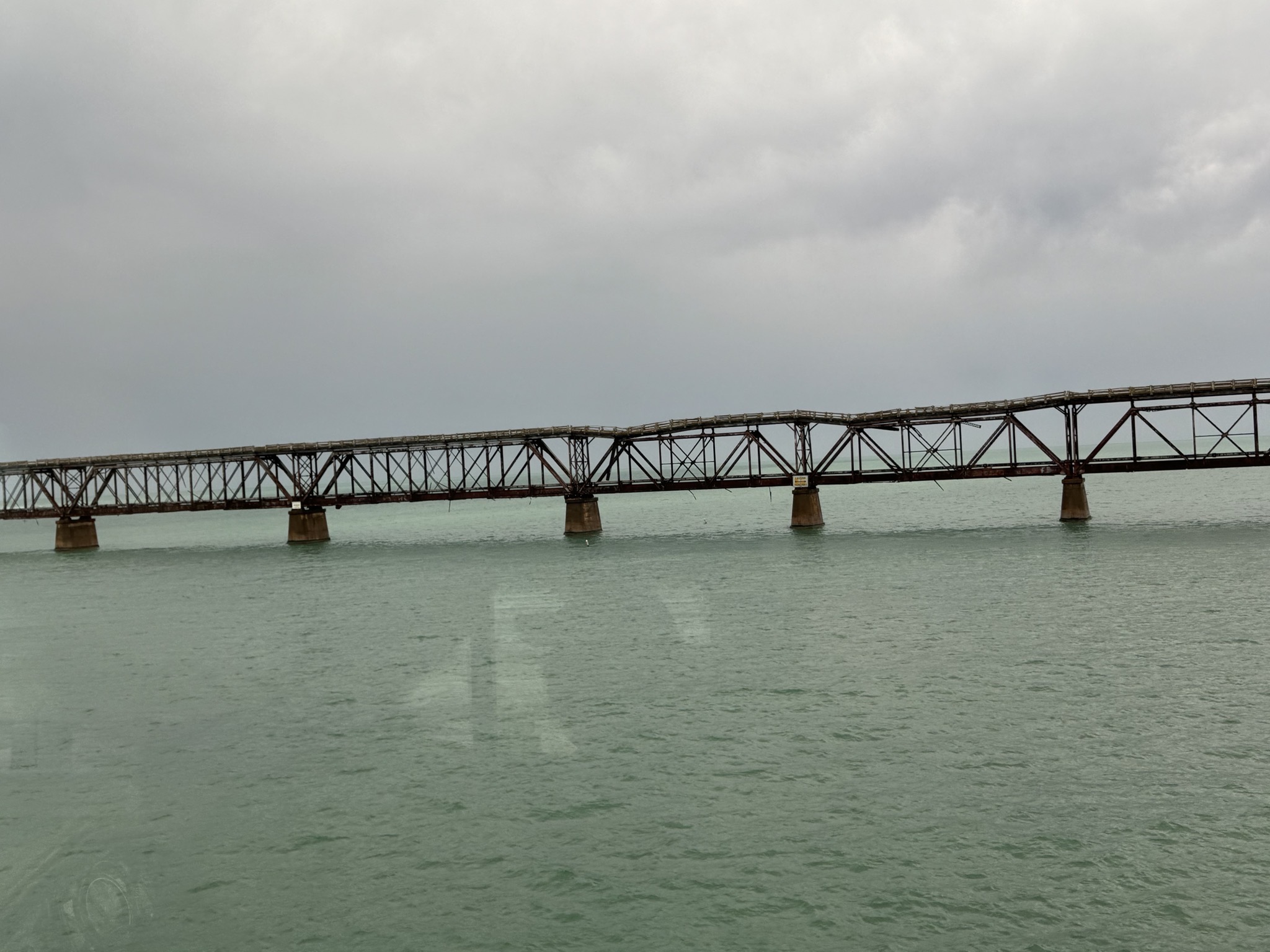 Old decaying bridge