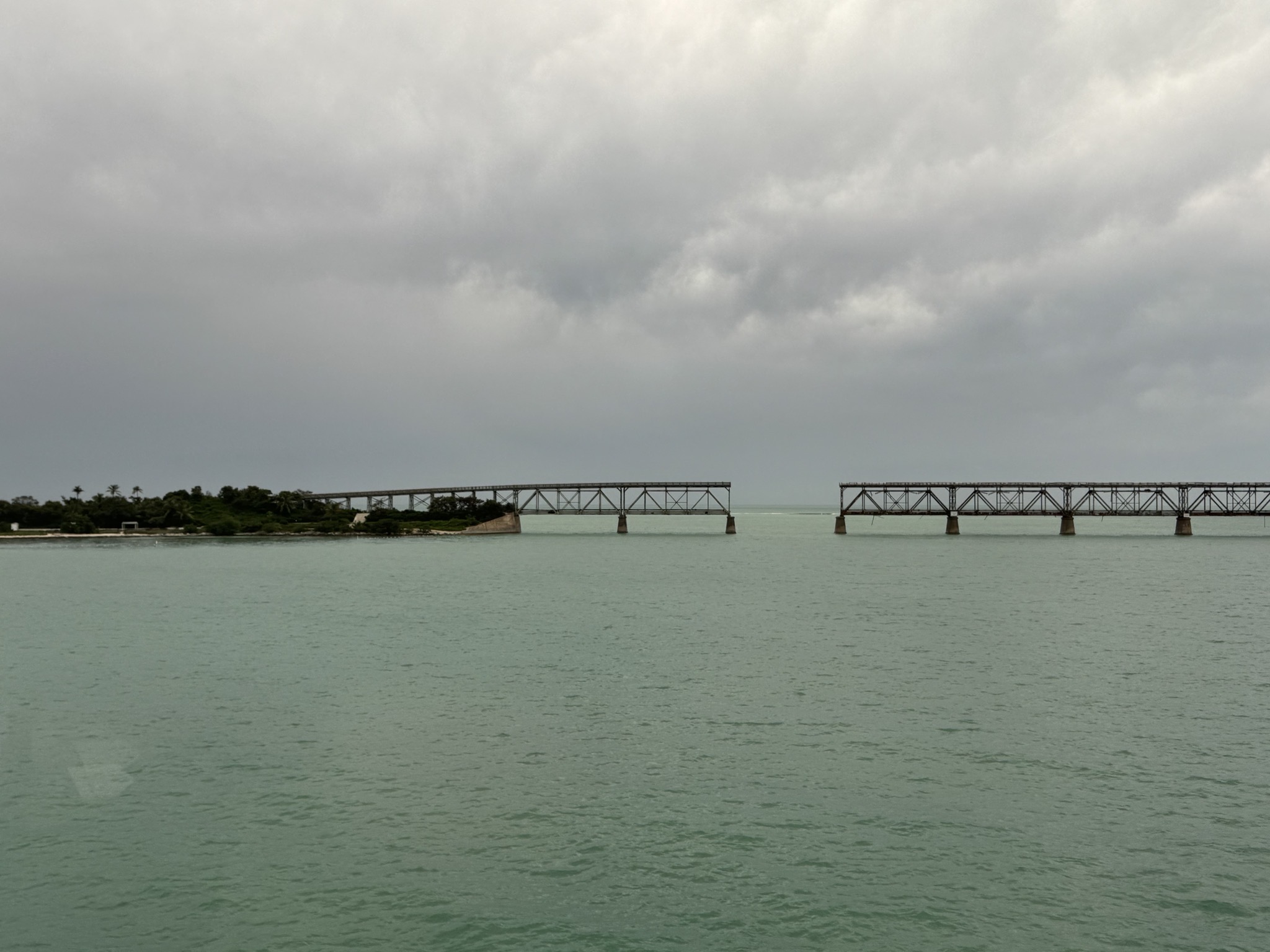 Old decaying bridge