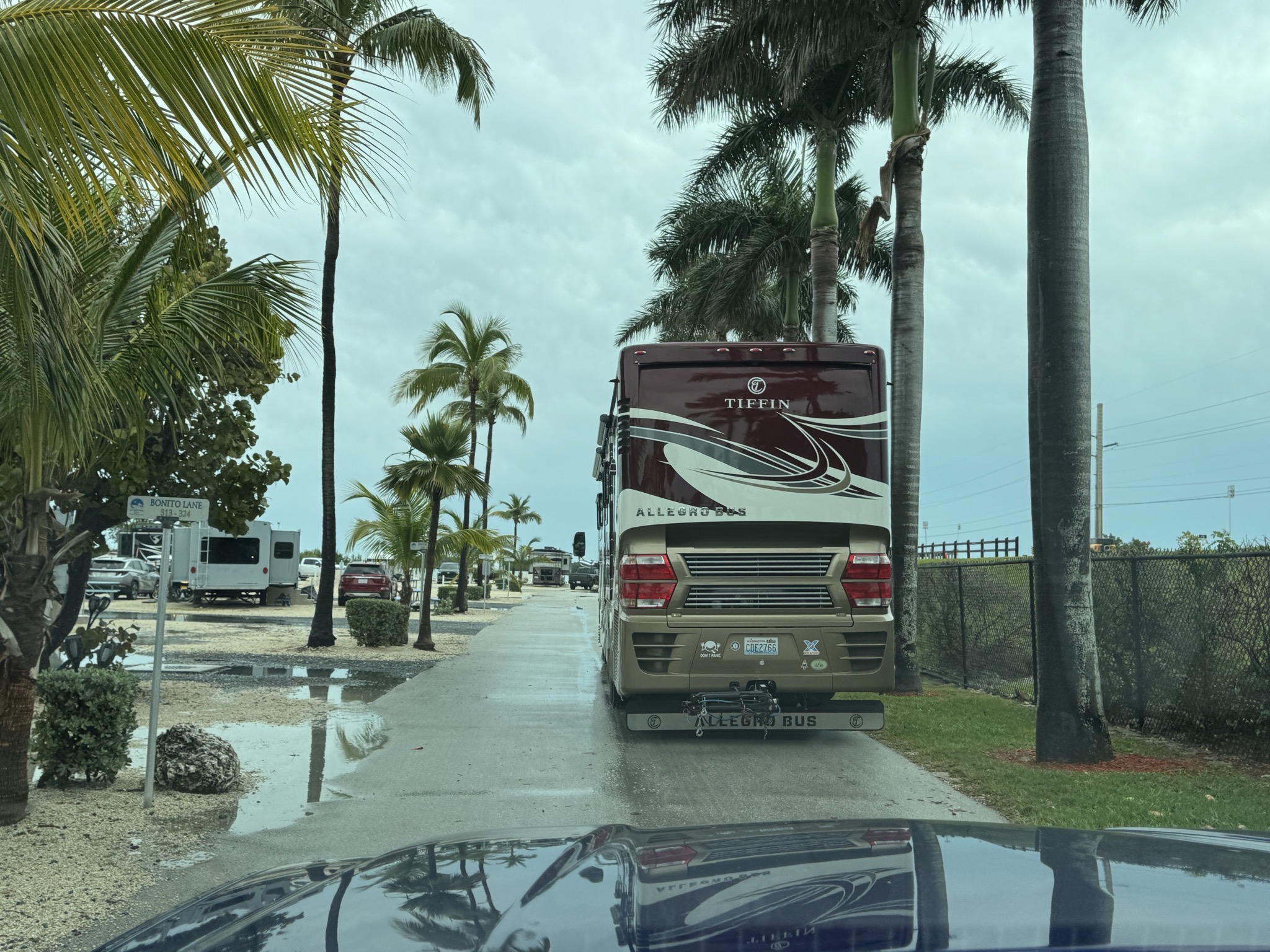 Heading to our site