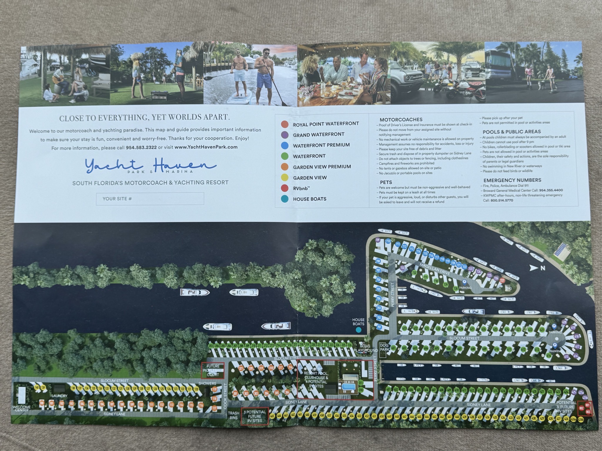 Campground map