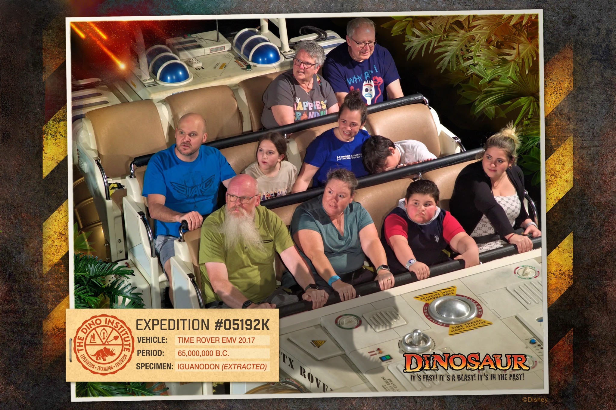 Dinosaur ride