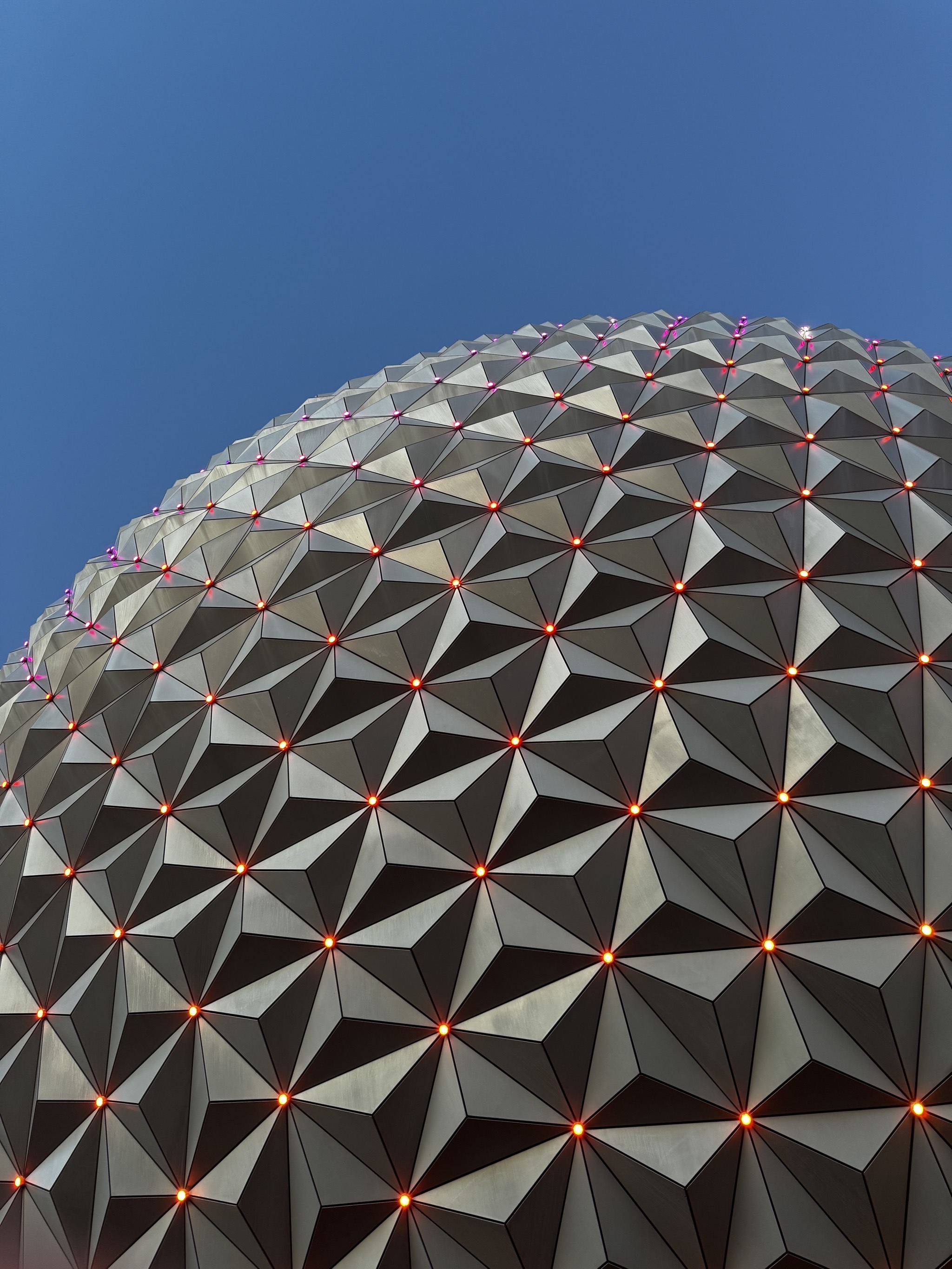Globe in lights
