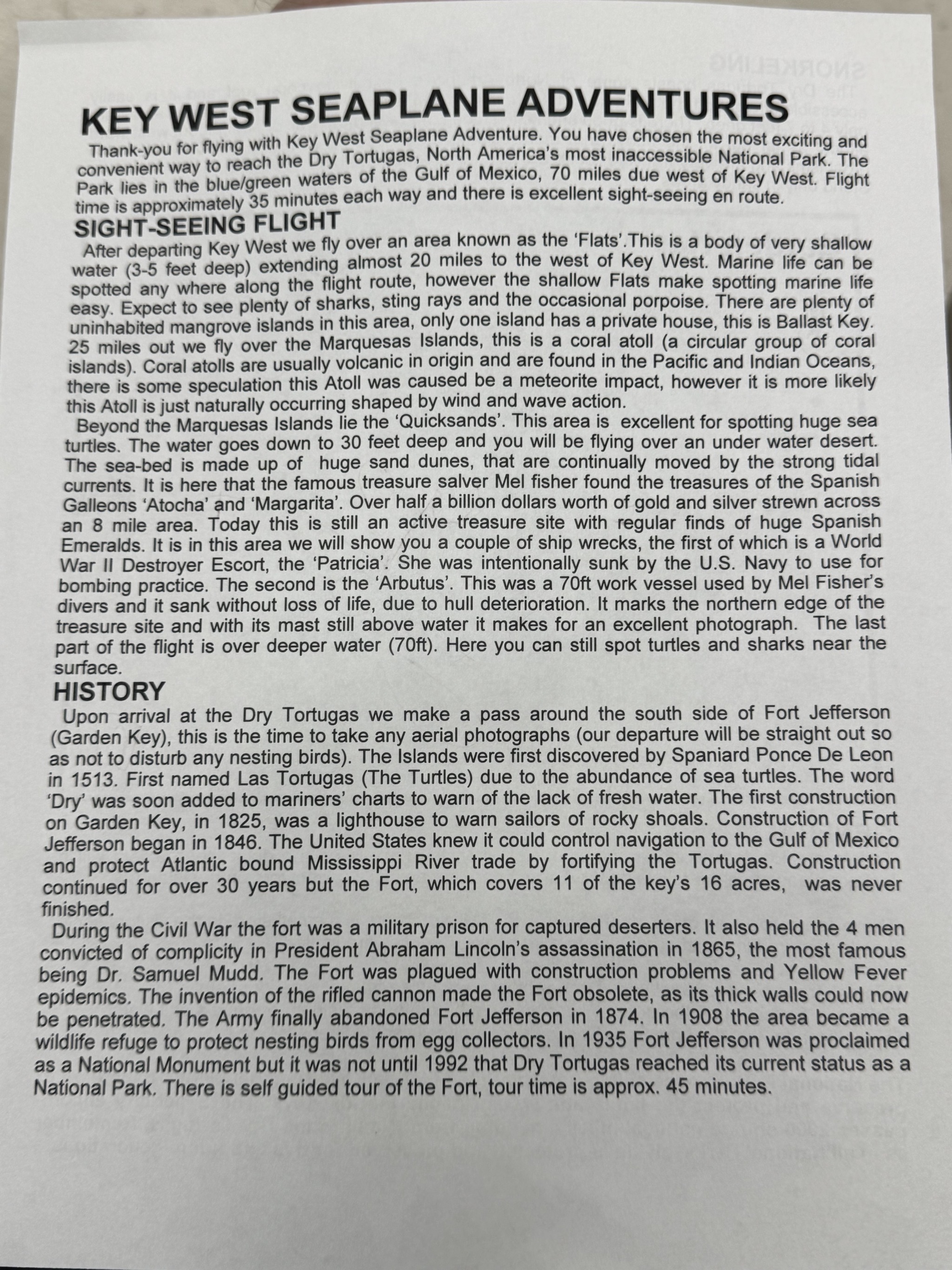 Info document