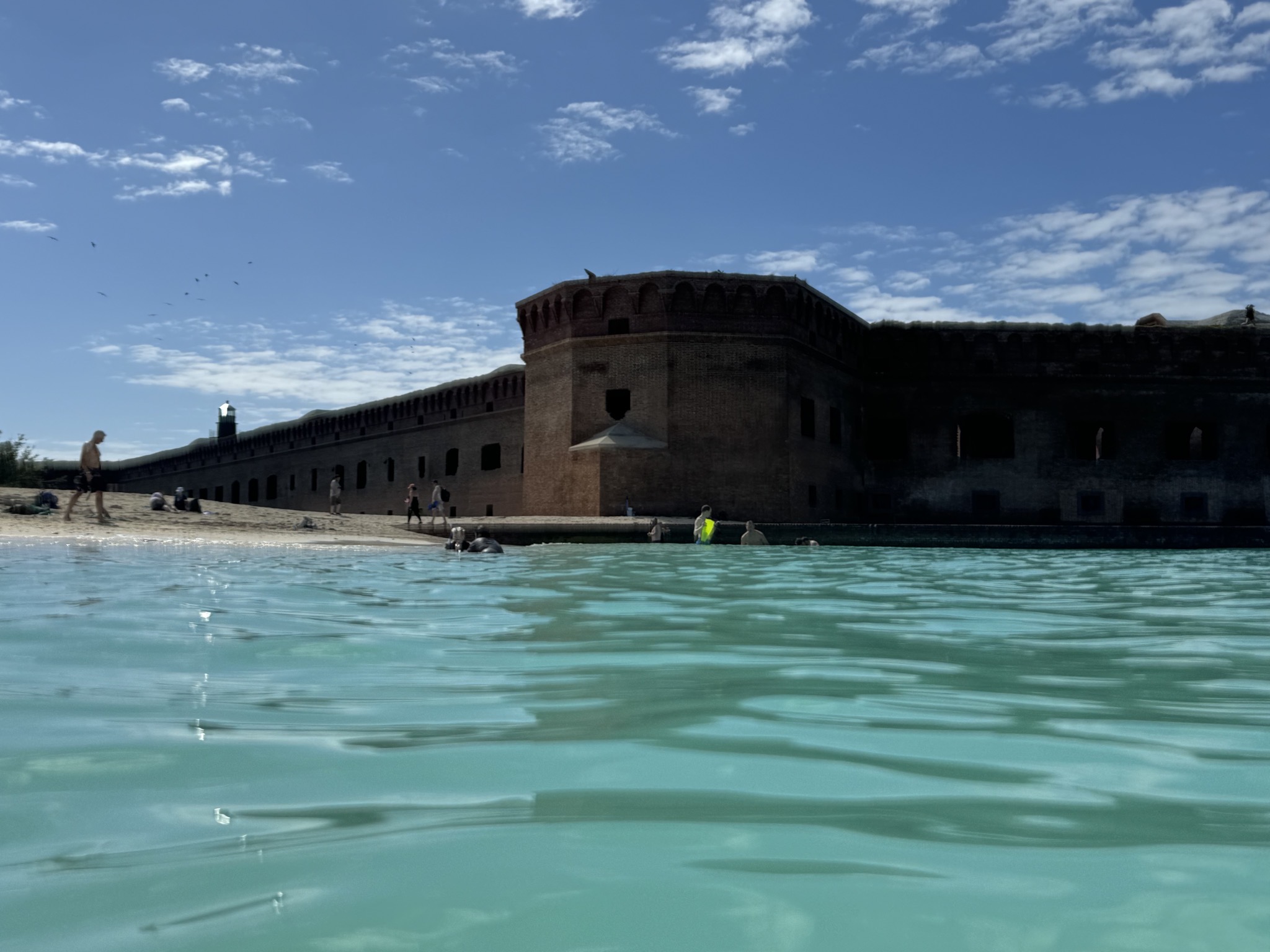 Fort from the water