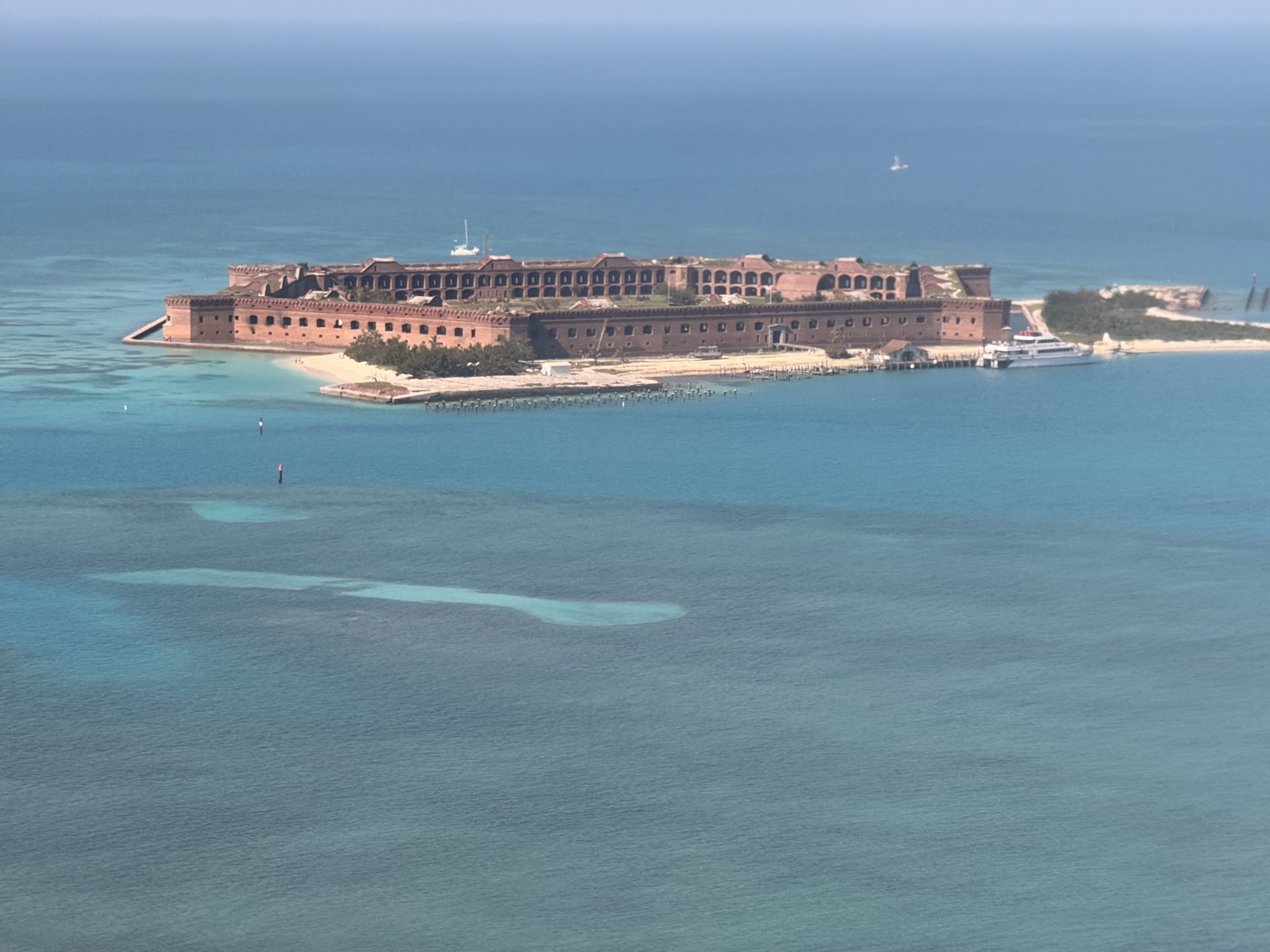 Departing Dry Tortugas
