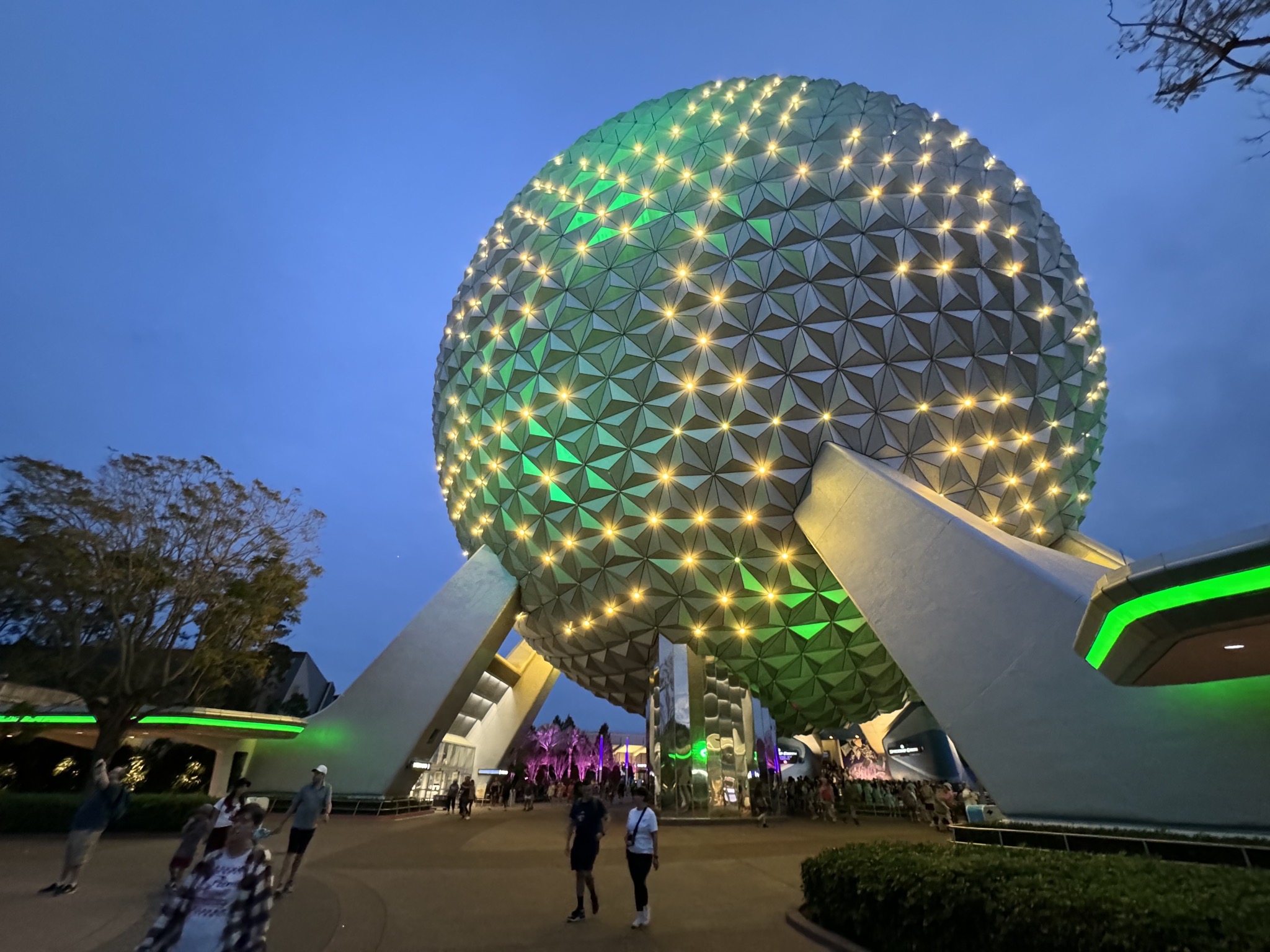 Spaceship Earth globe