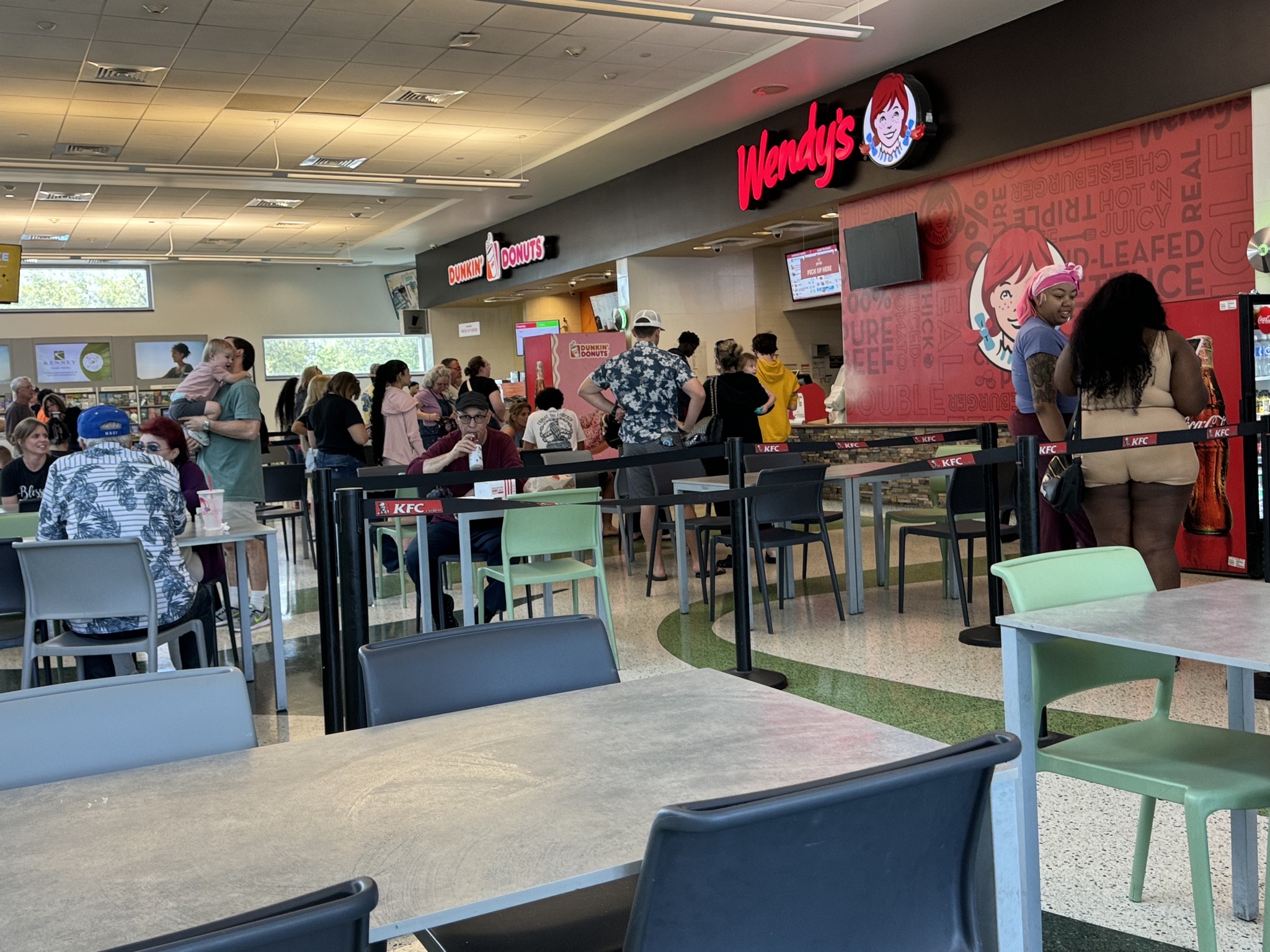 Busy foodcourt